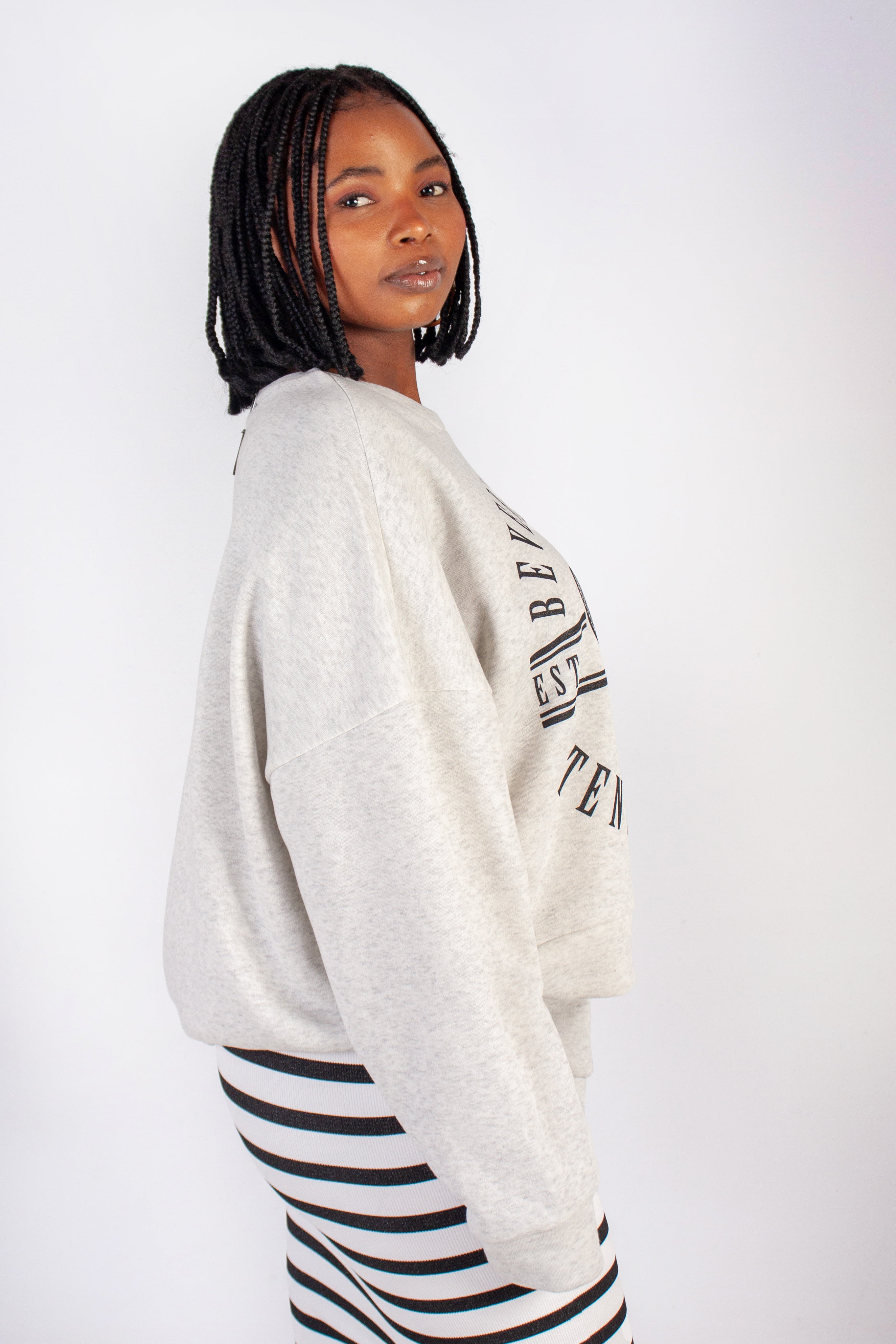 Graphic Oversized Sweater