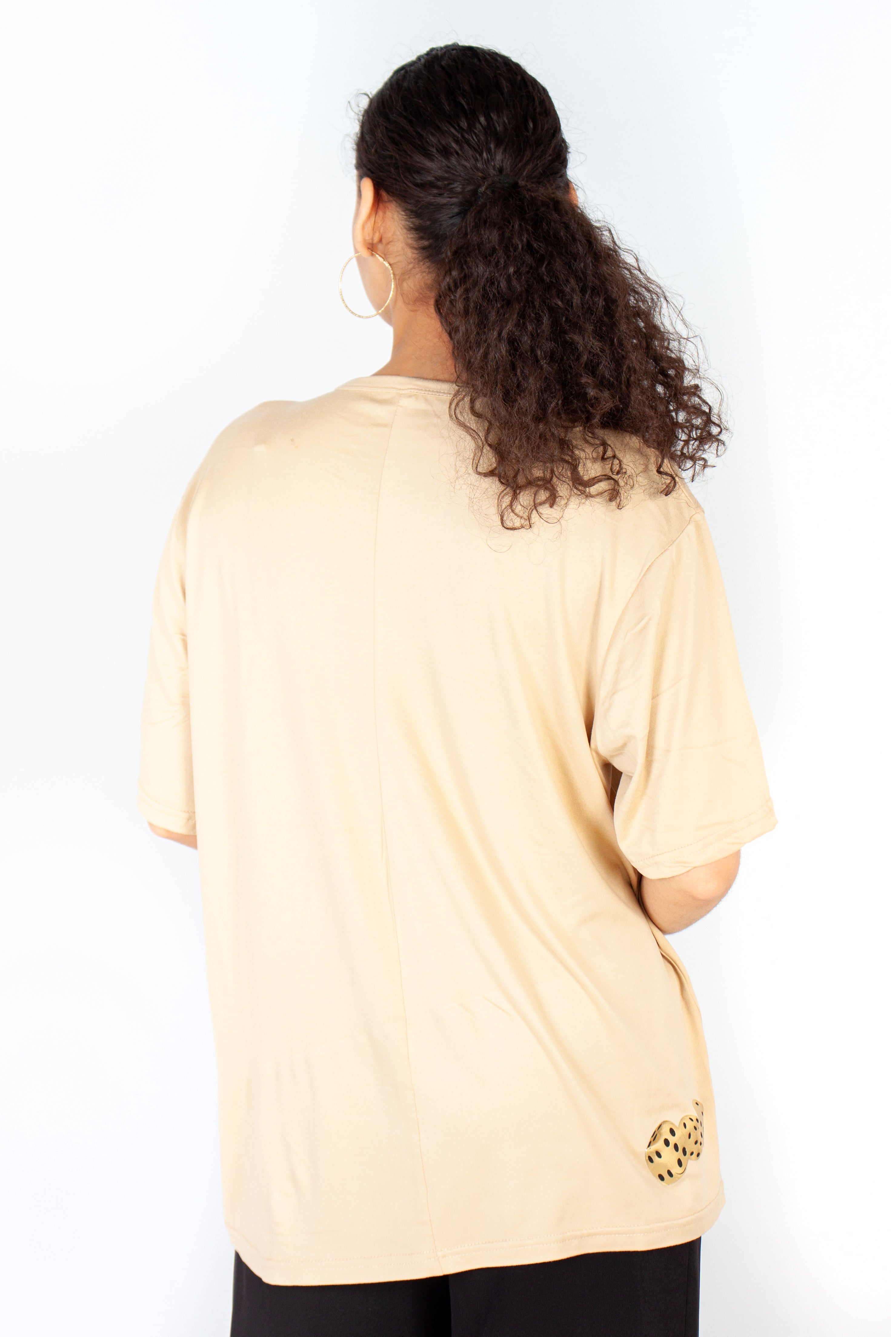 Graphic Oversized "Dice" T-Shirt