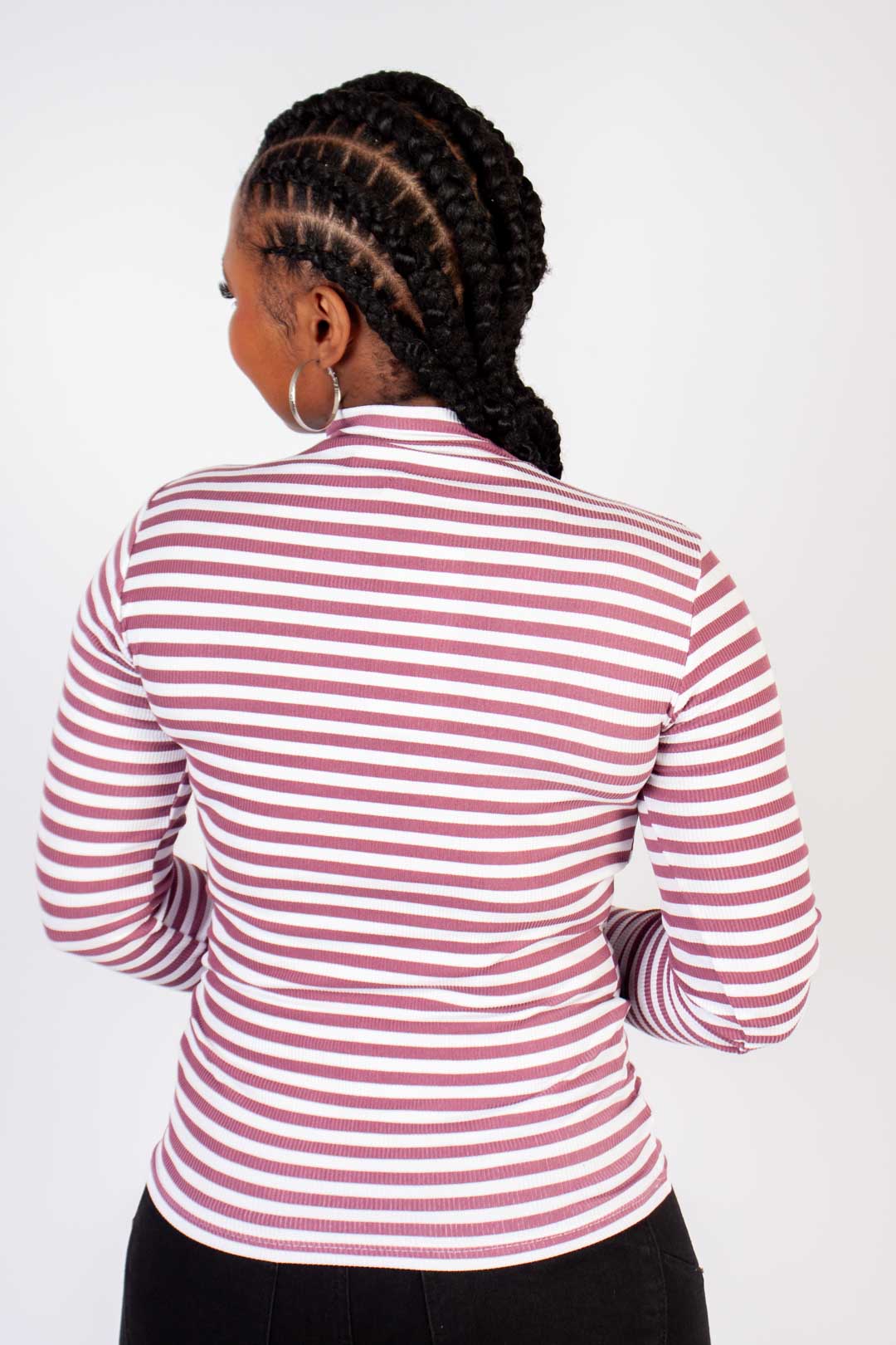 Long Sleeve Turtleneck Top
