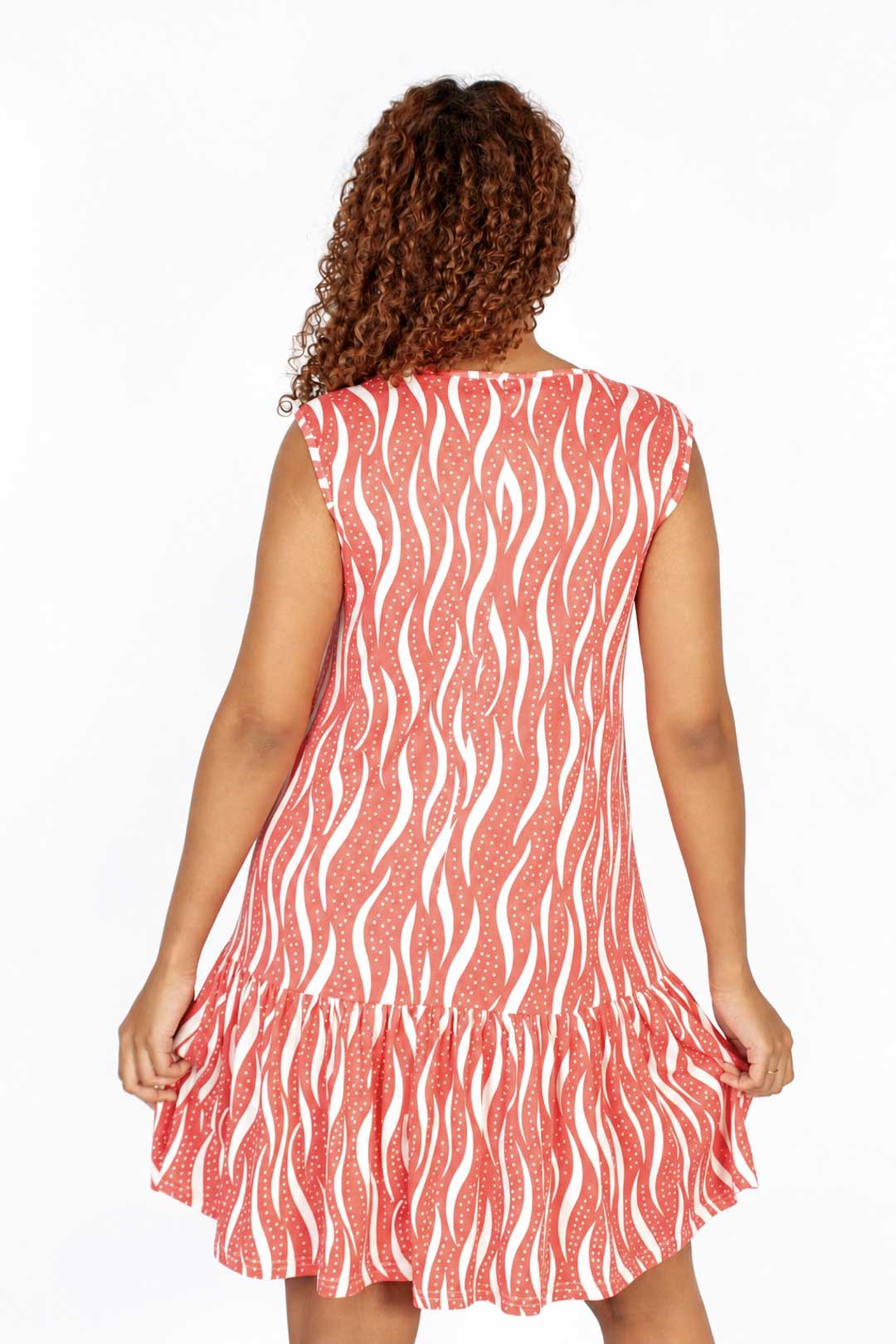 Drop Waist Mini Dress