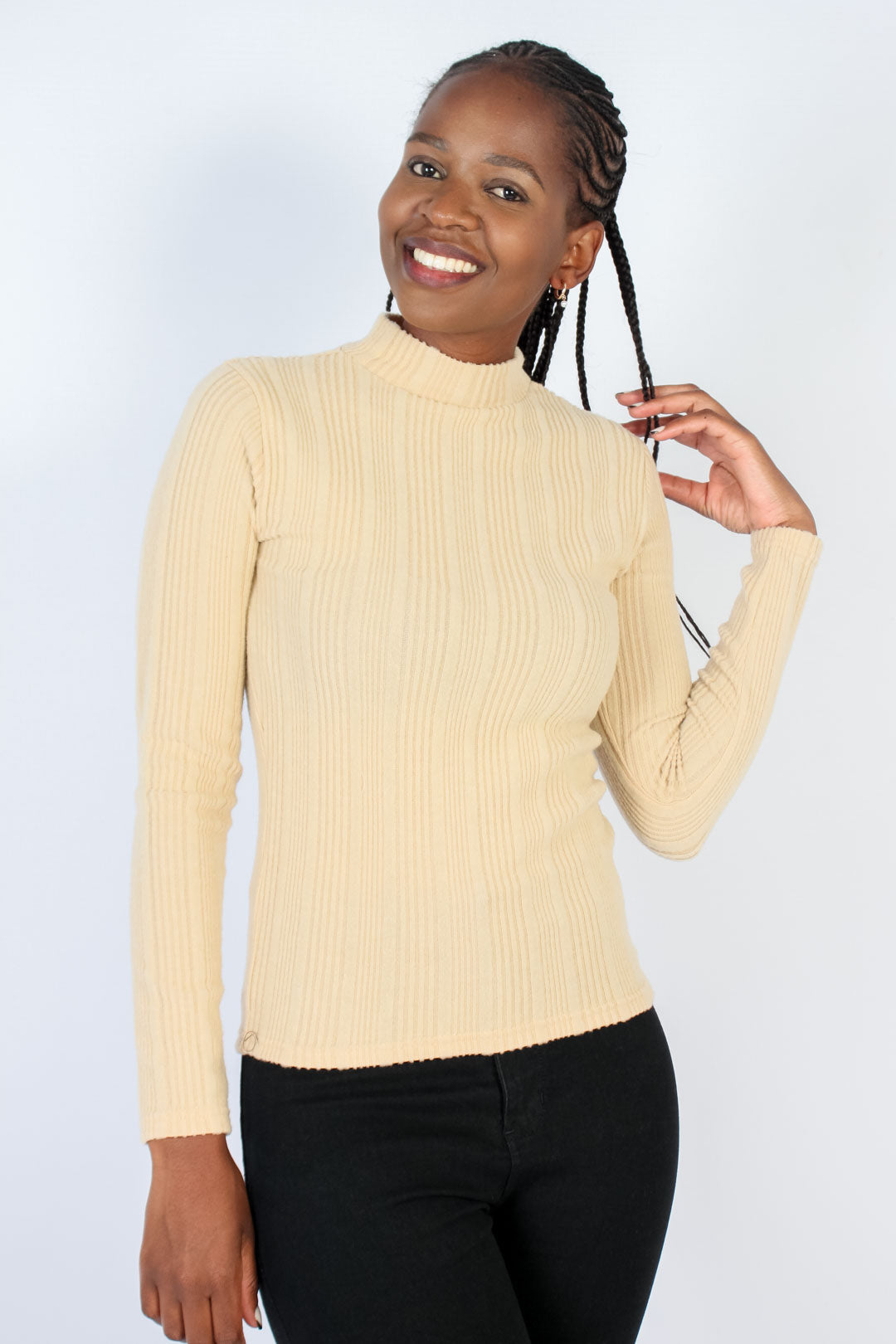 Long Sleeve Turtleneck Top