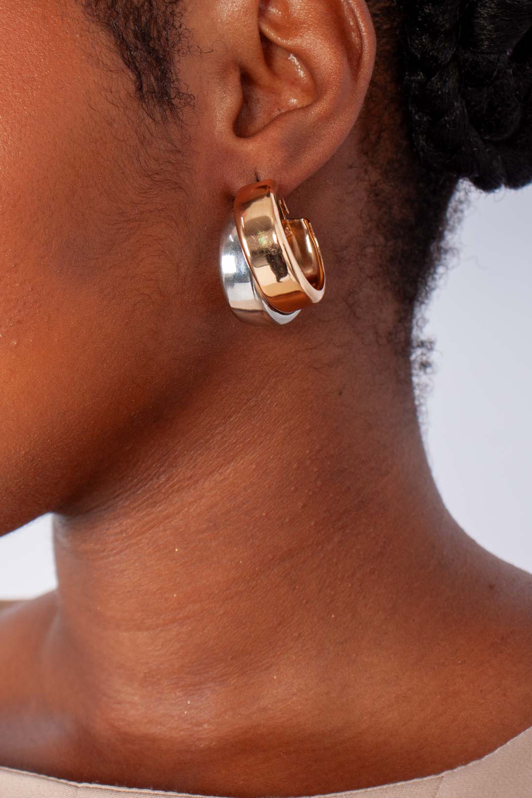 Double Hood Earring