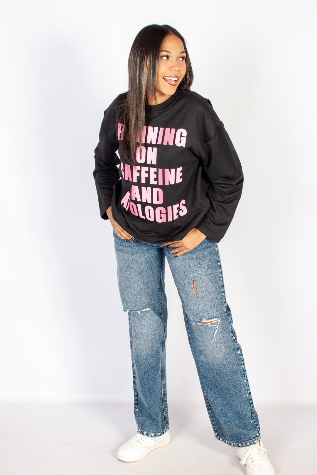 Boxy Long Sleeve T-Shirt