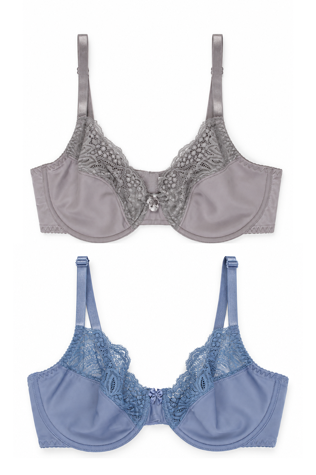 2 Pack Lace Bra
