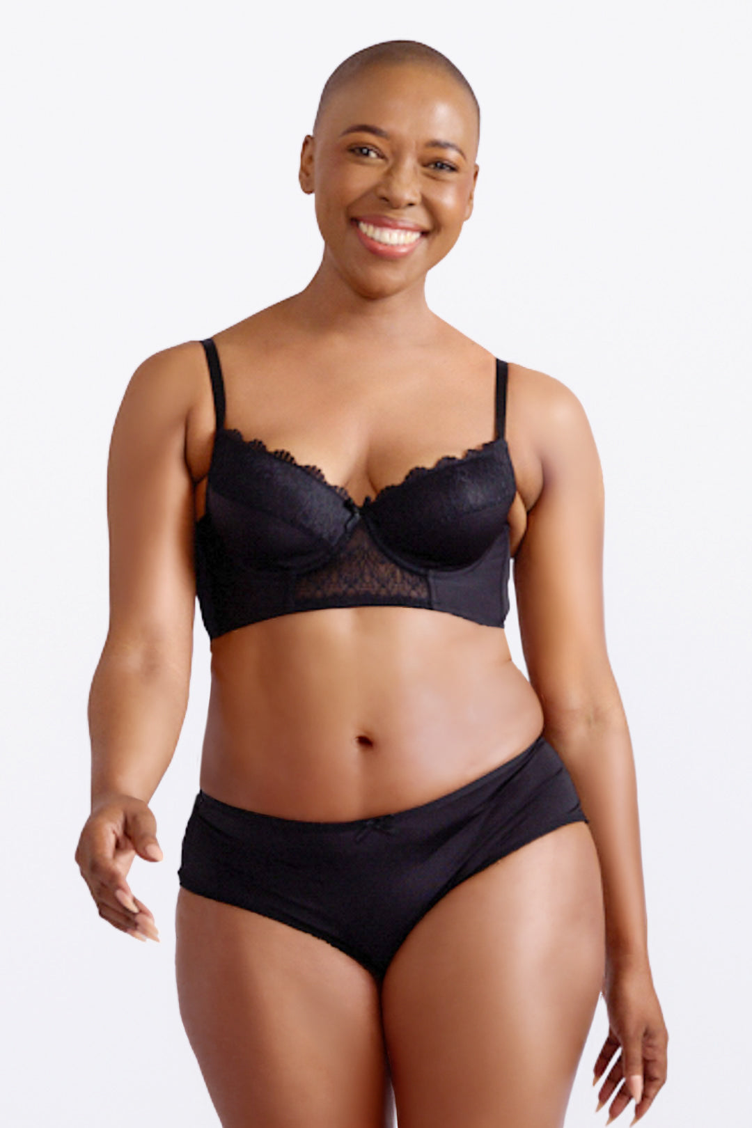 Lace Long-Line Bra