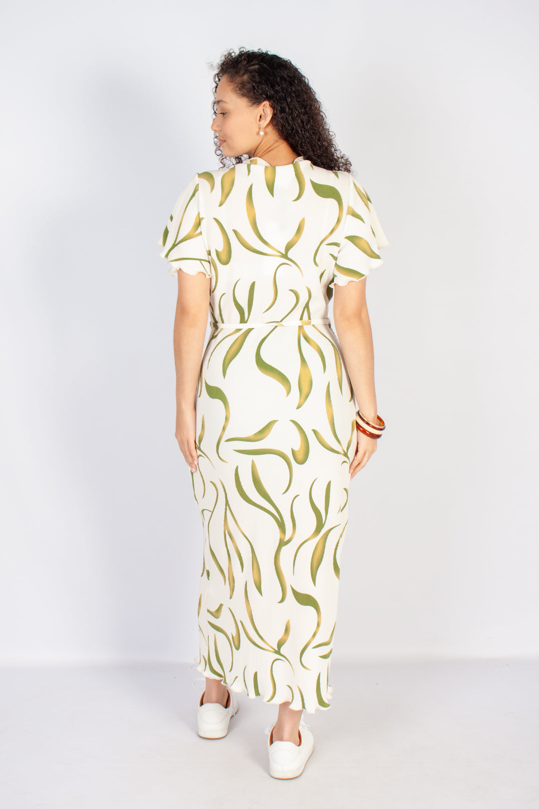 Frill Midi Dress