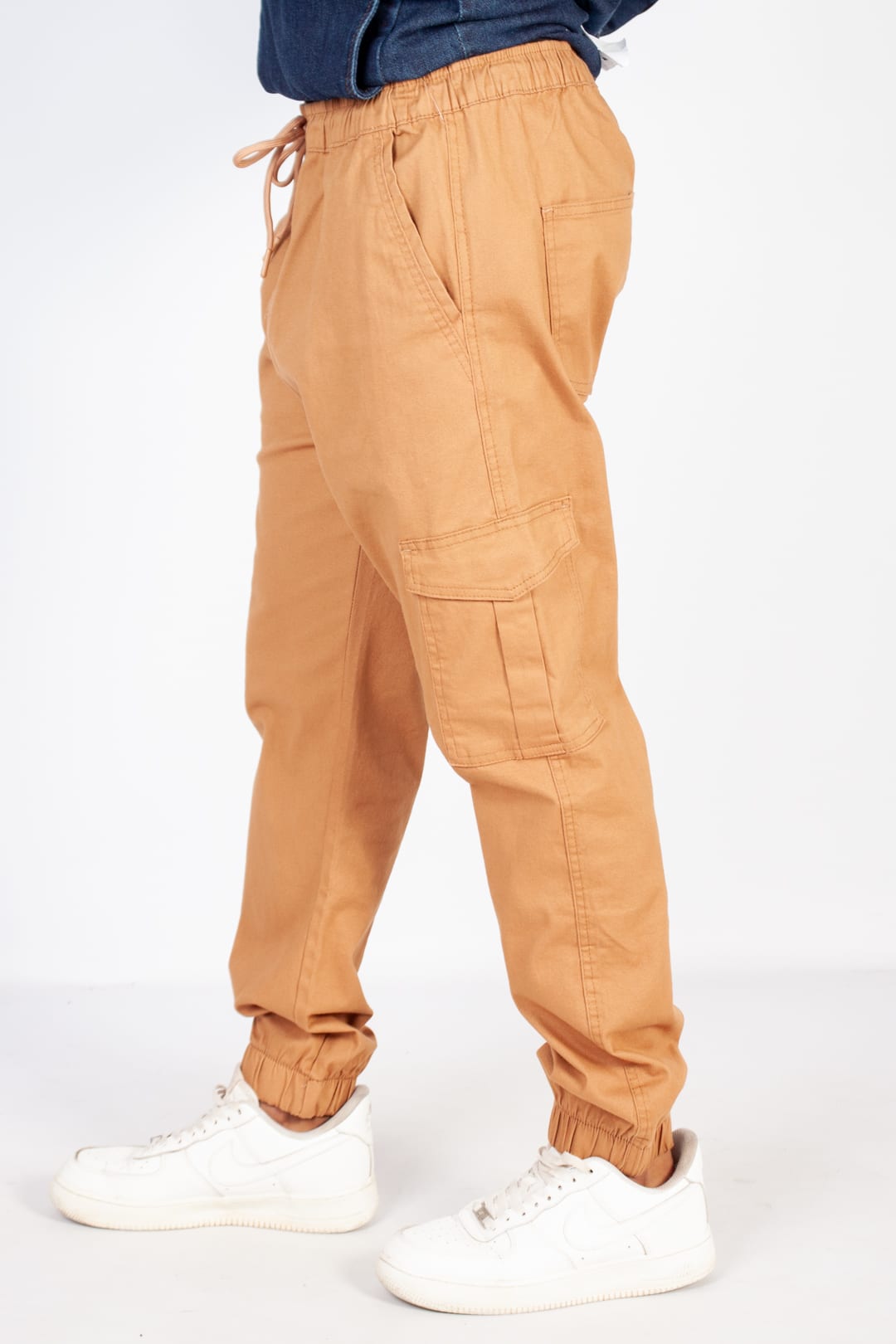 Twill Cargo Joggers