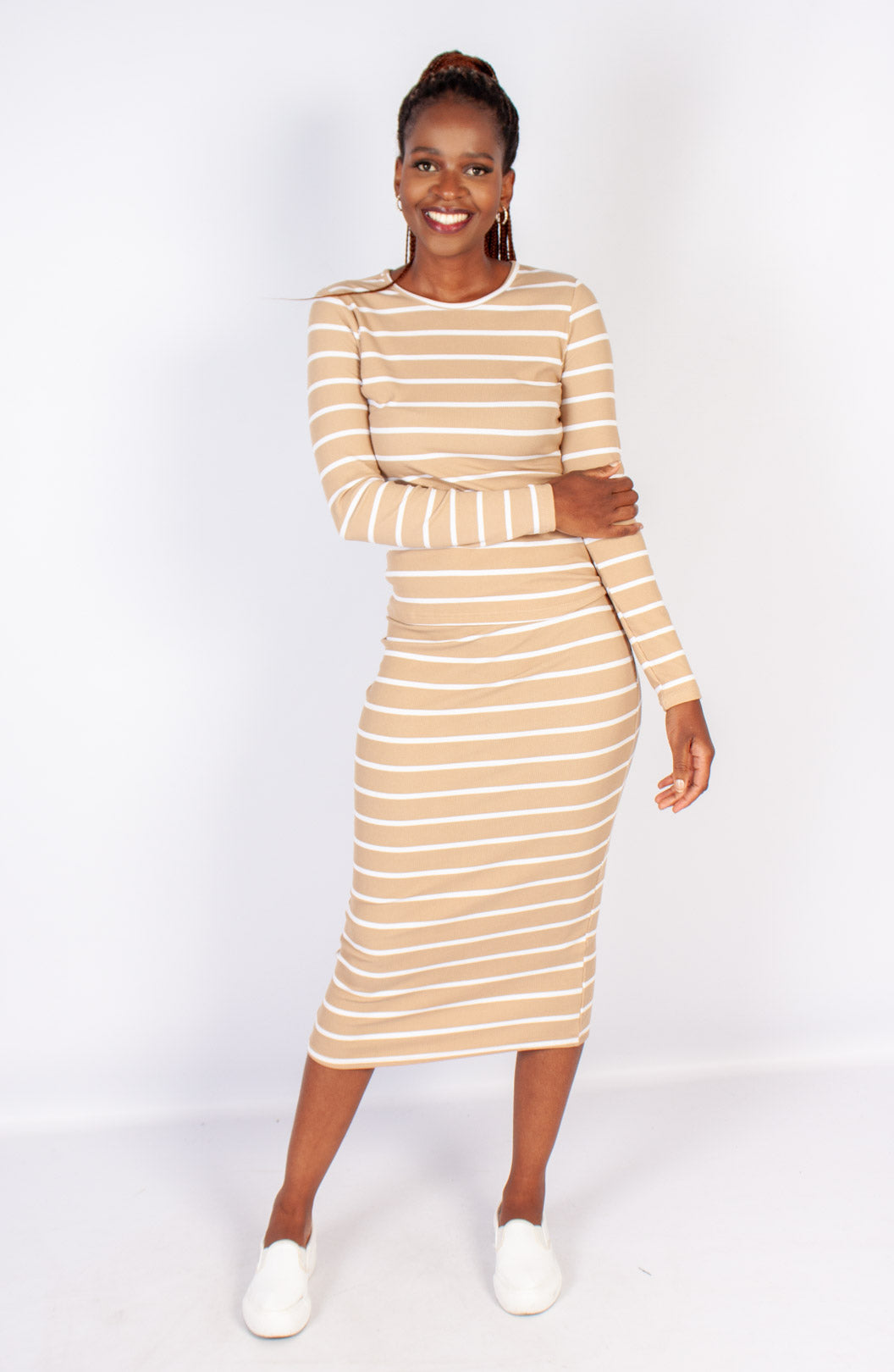 Ribbed Skirt