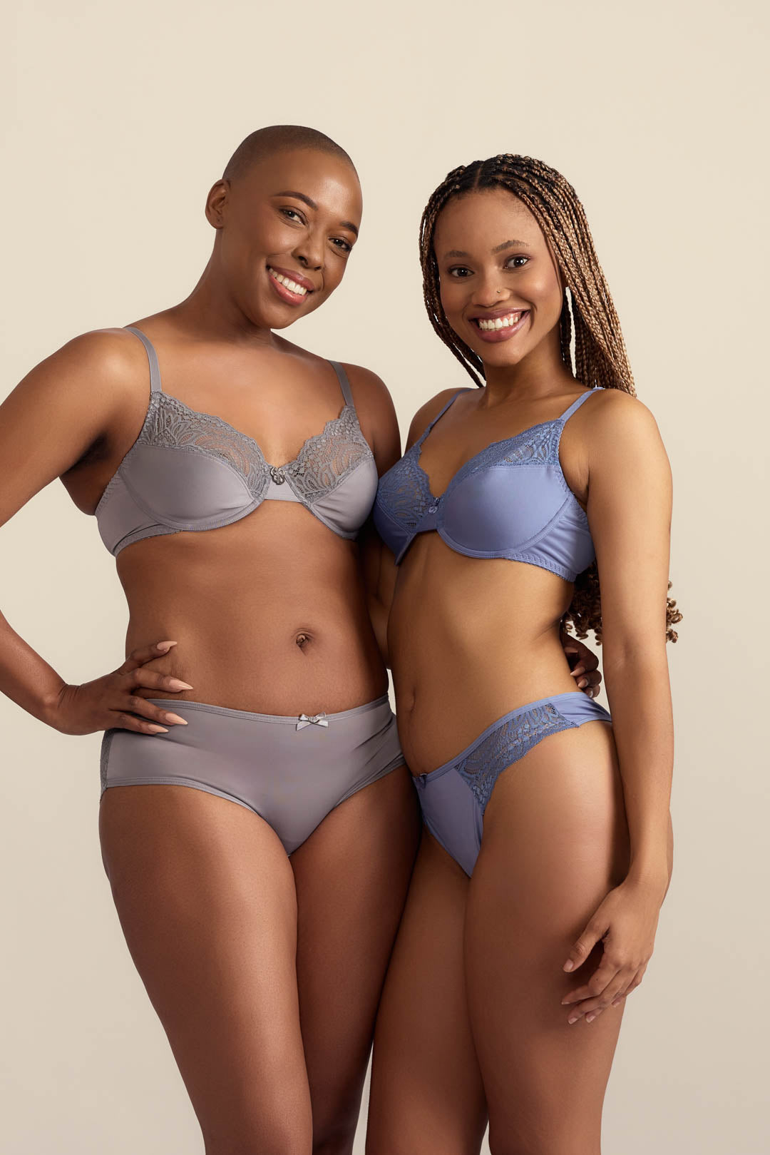 2 Pack Lace Non-Padded Bra