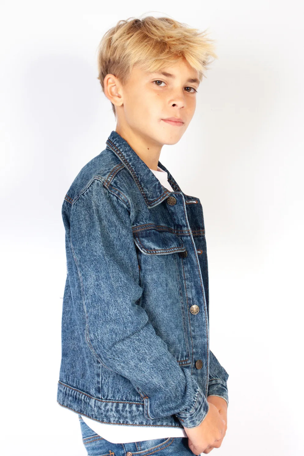 Cargo Denim Jacket