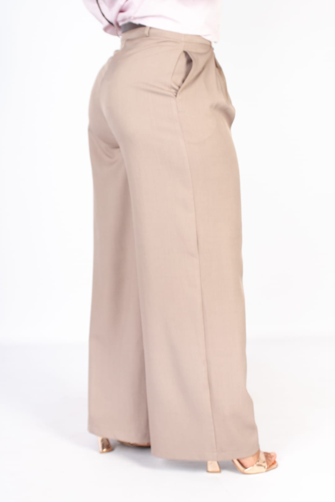 Pleated Puddle Pants