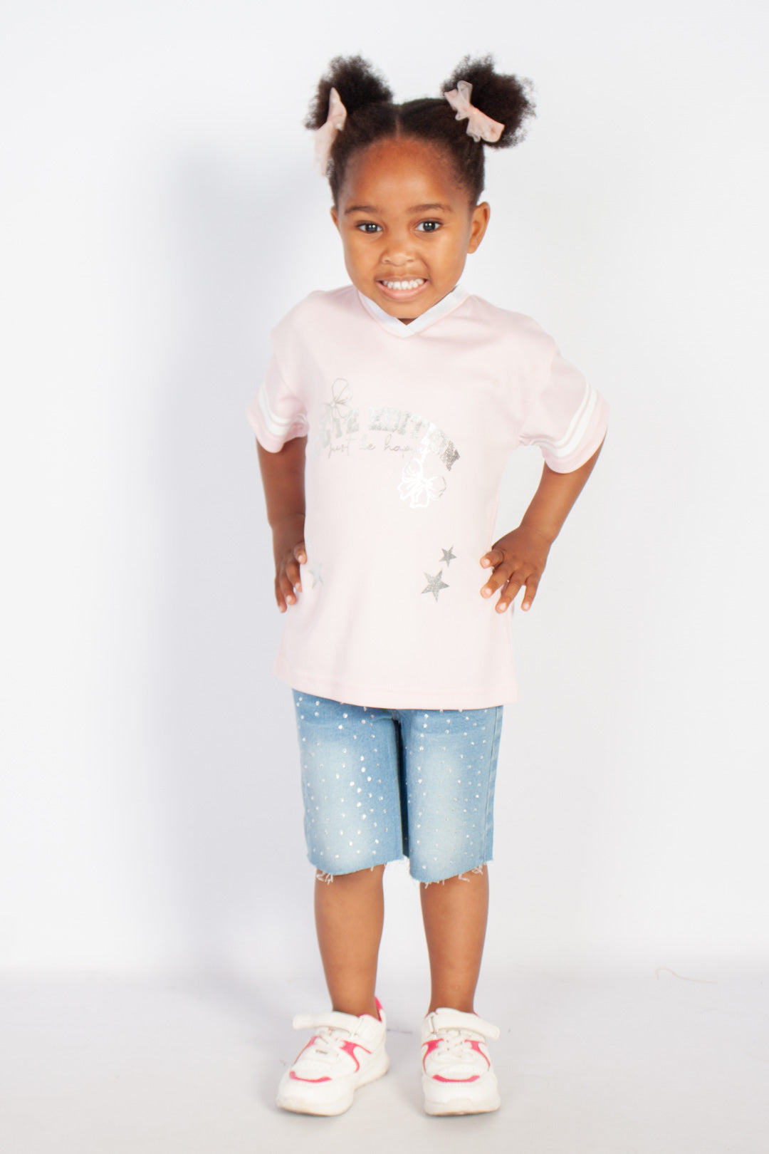Diamante Denim Jort