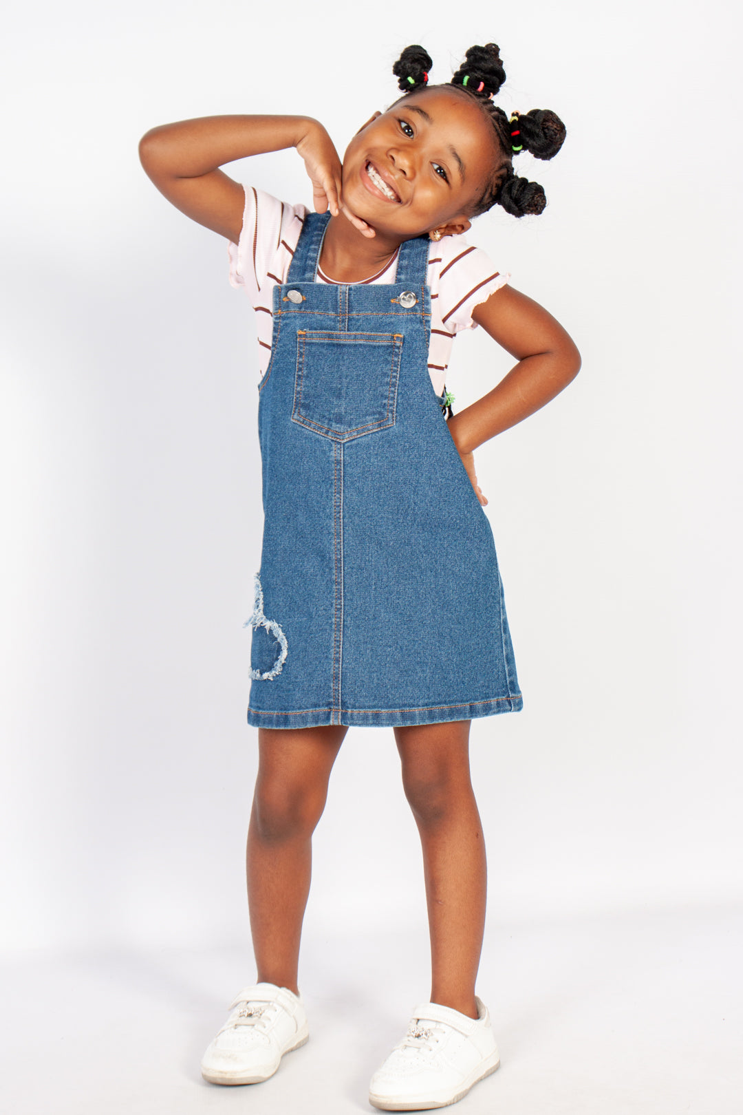 Denim Pinnifore