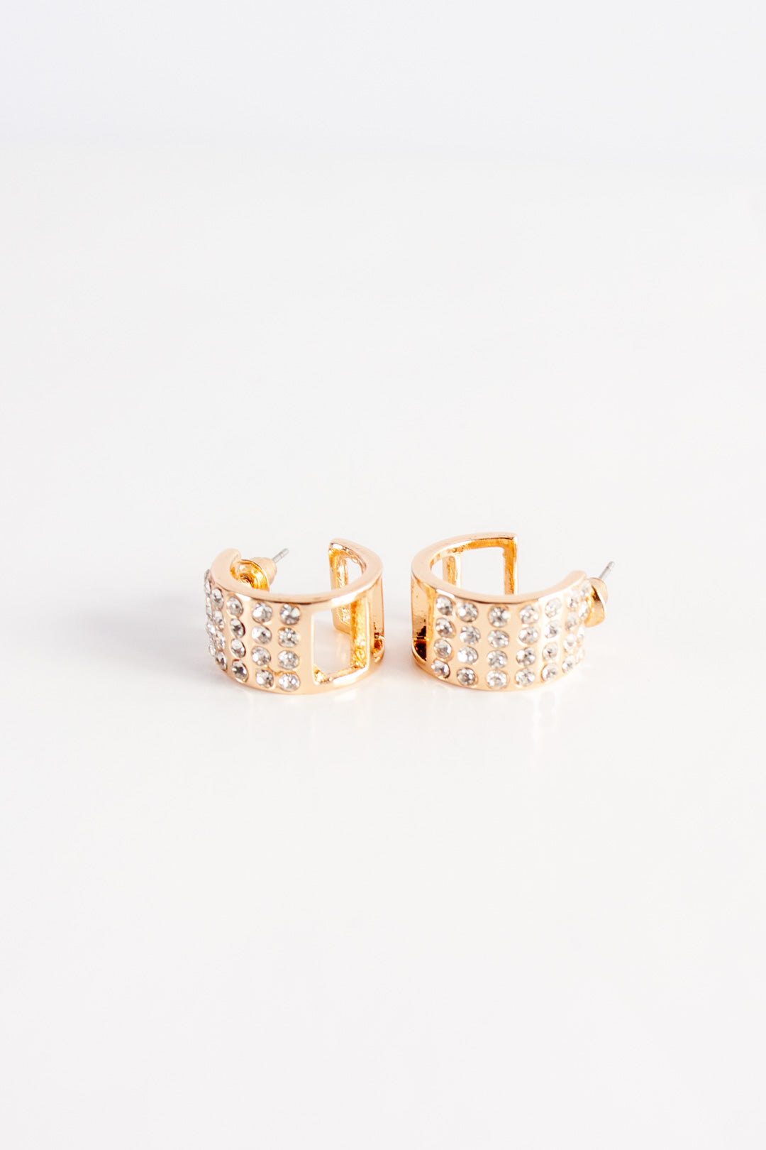 Diamonte Huggie Earring