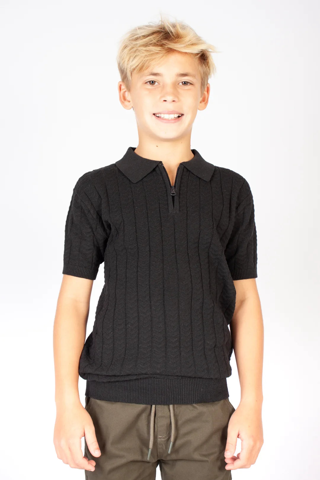 1/4 Zip Knit Golfer