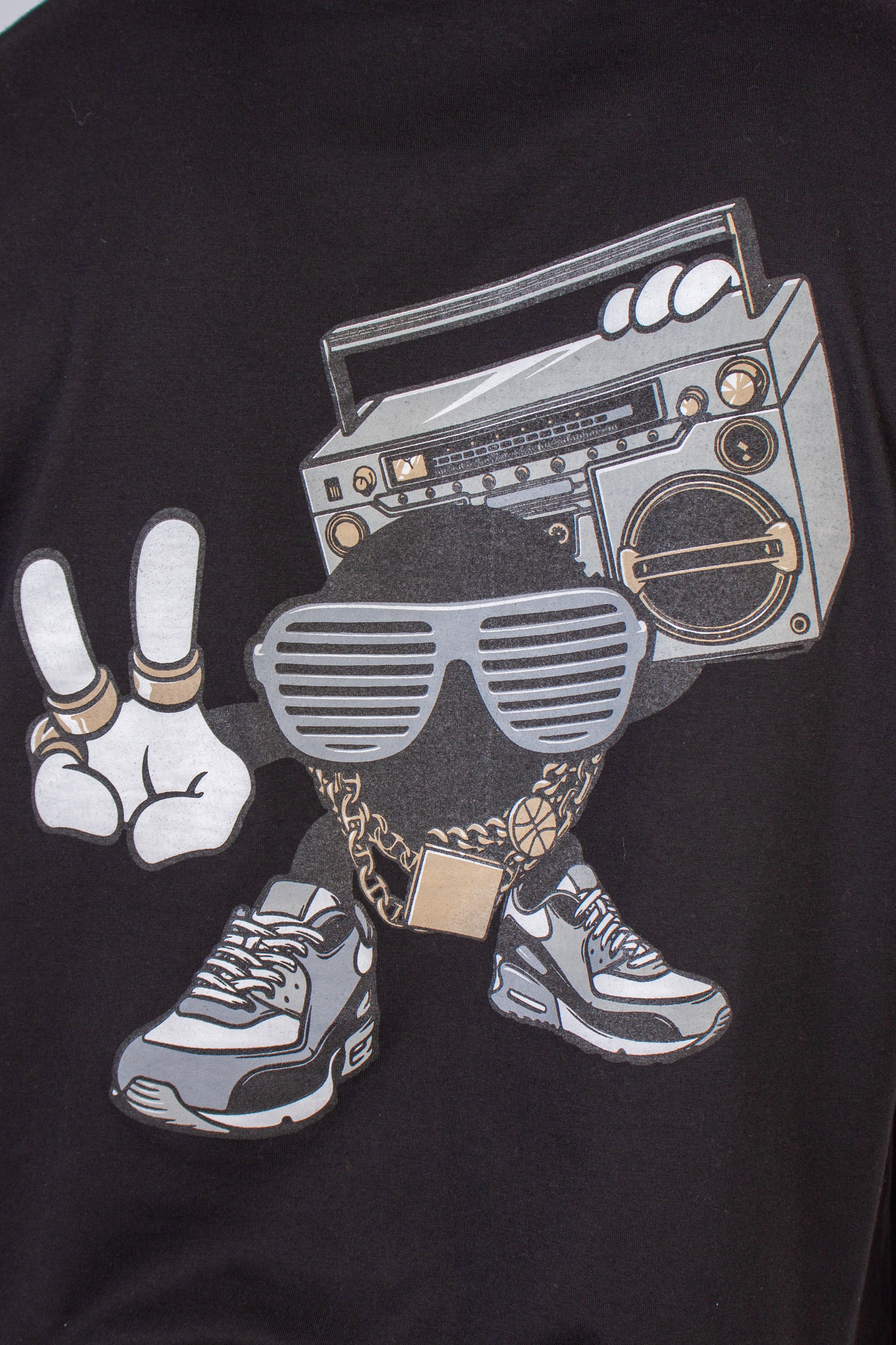 Graphic Oversized "Rhythm" T-Shirt