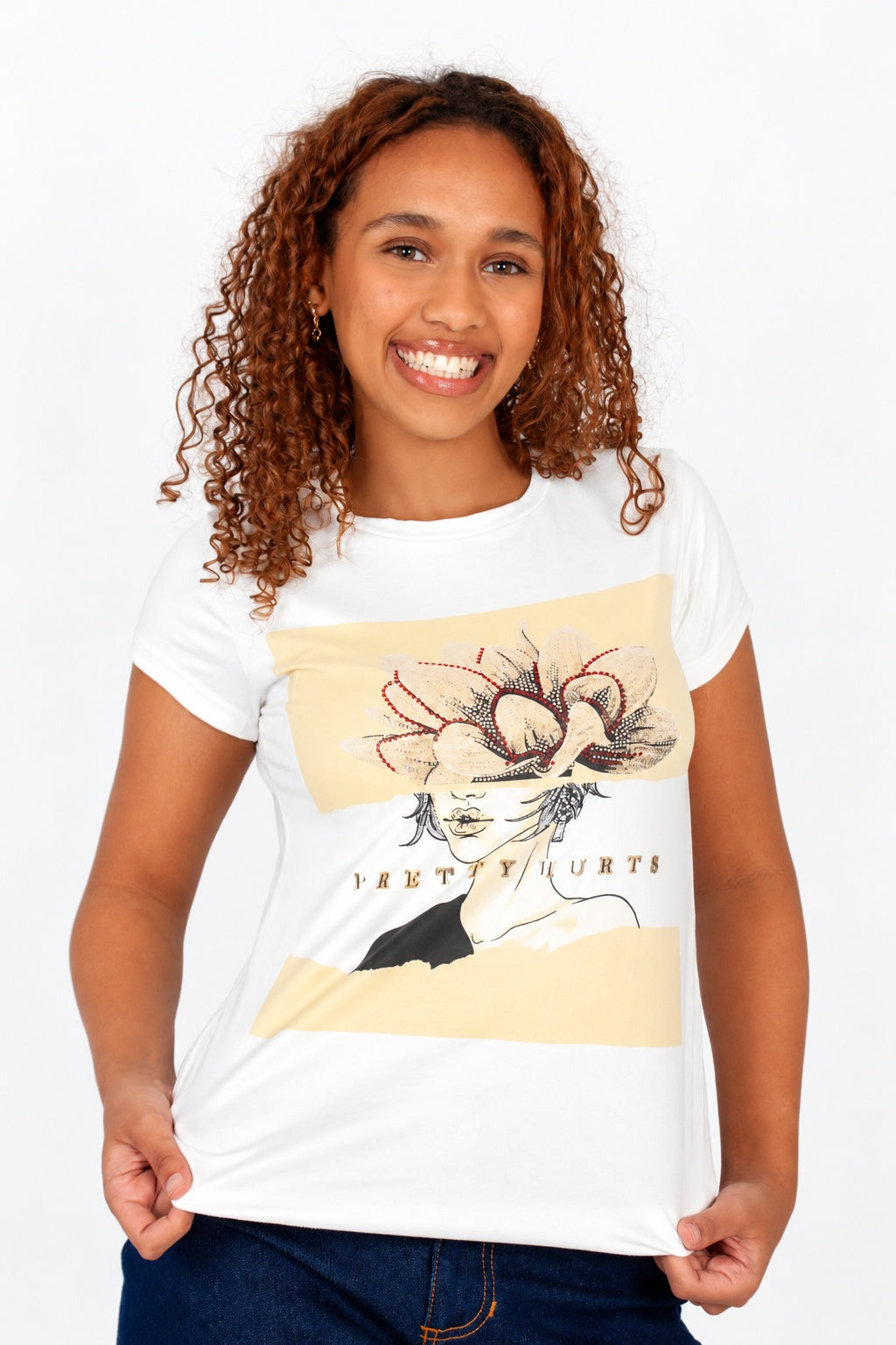Fitted Graphic T-Shirt