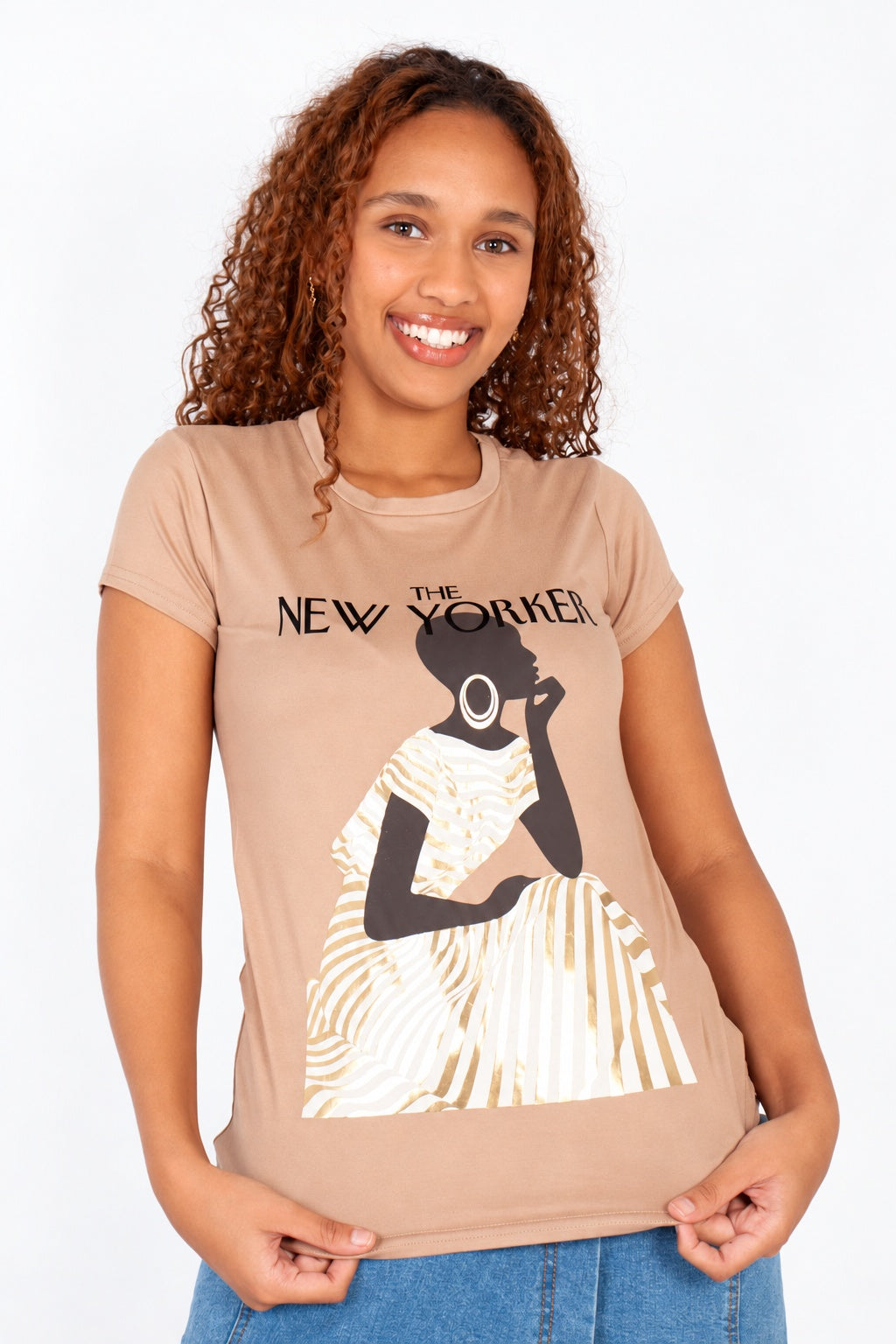 Fitted Graphic T-Shirt