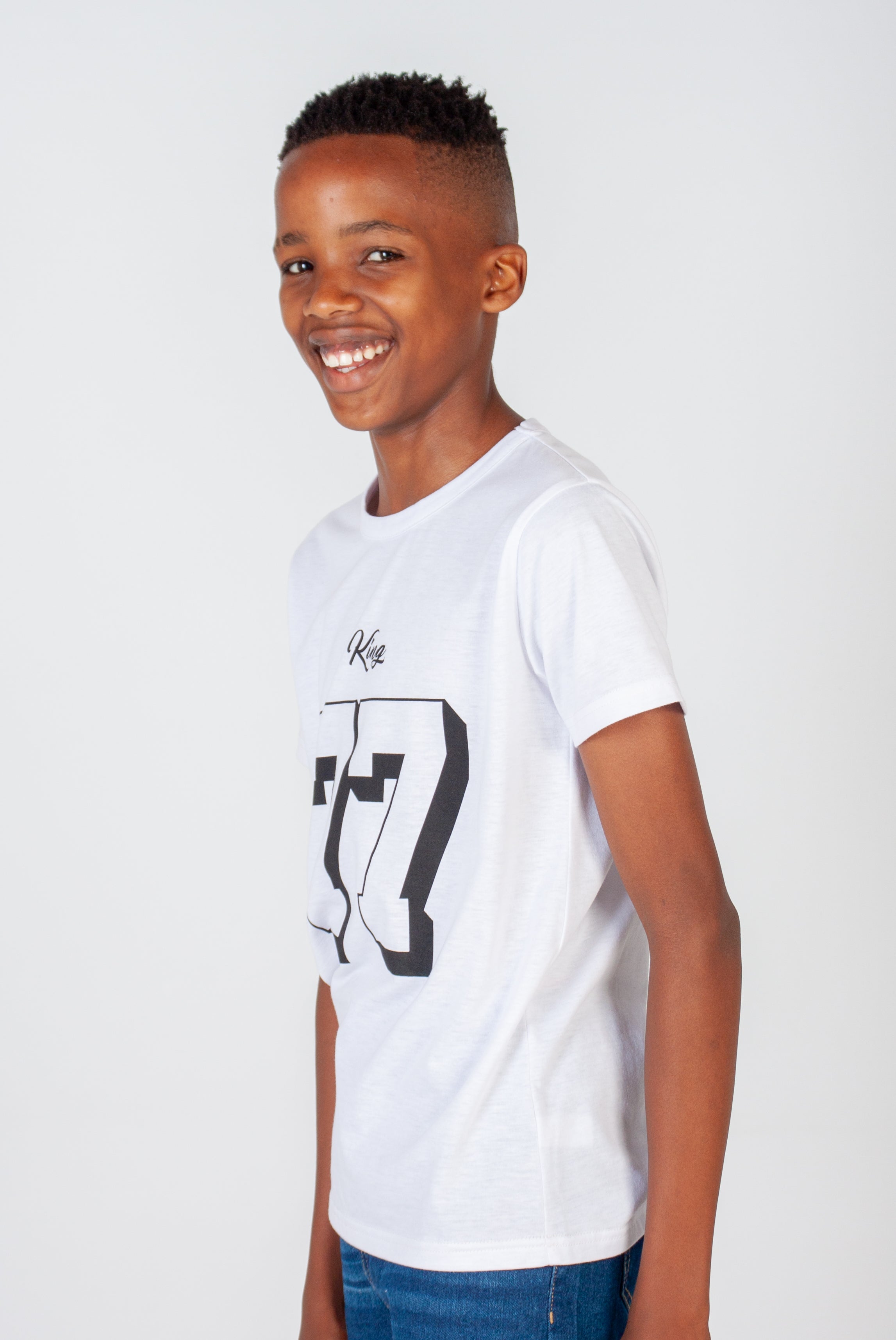 Graphic "King 77" T-Shirt