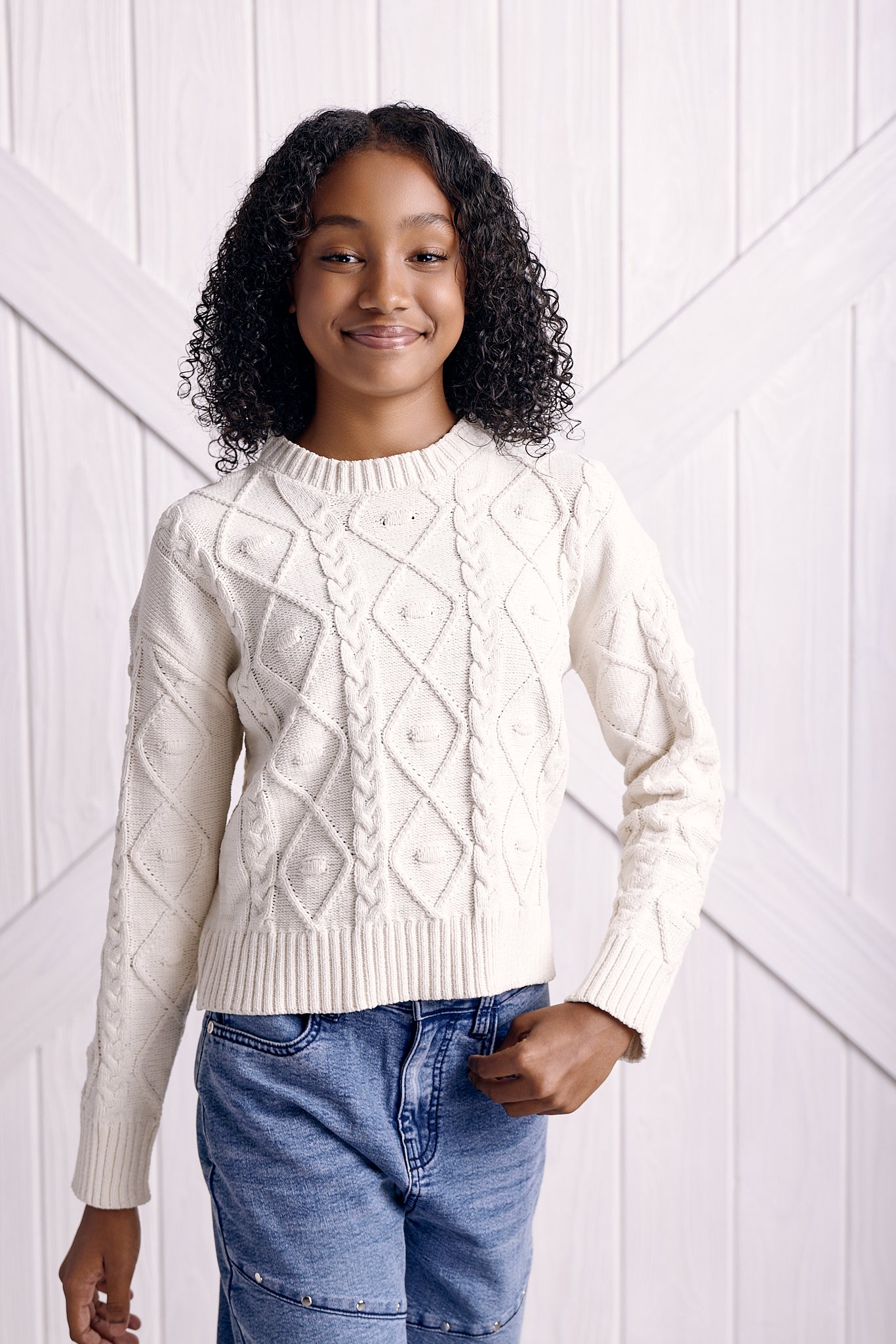Cableknit Jersey