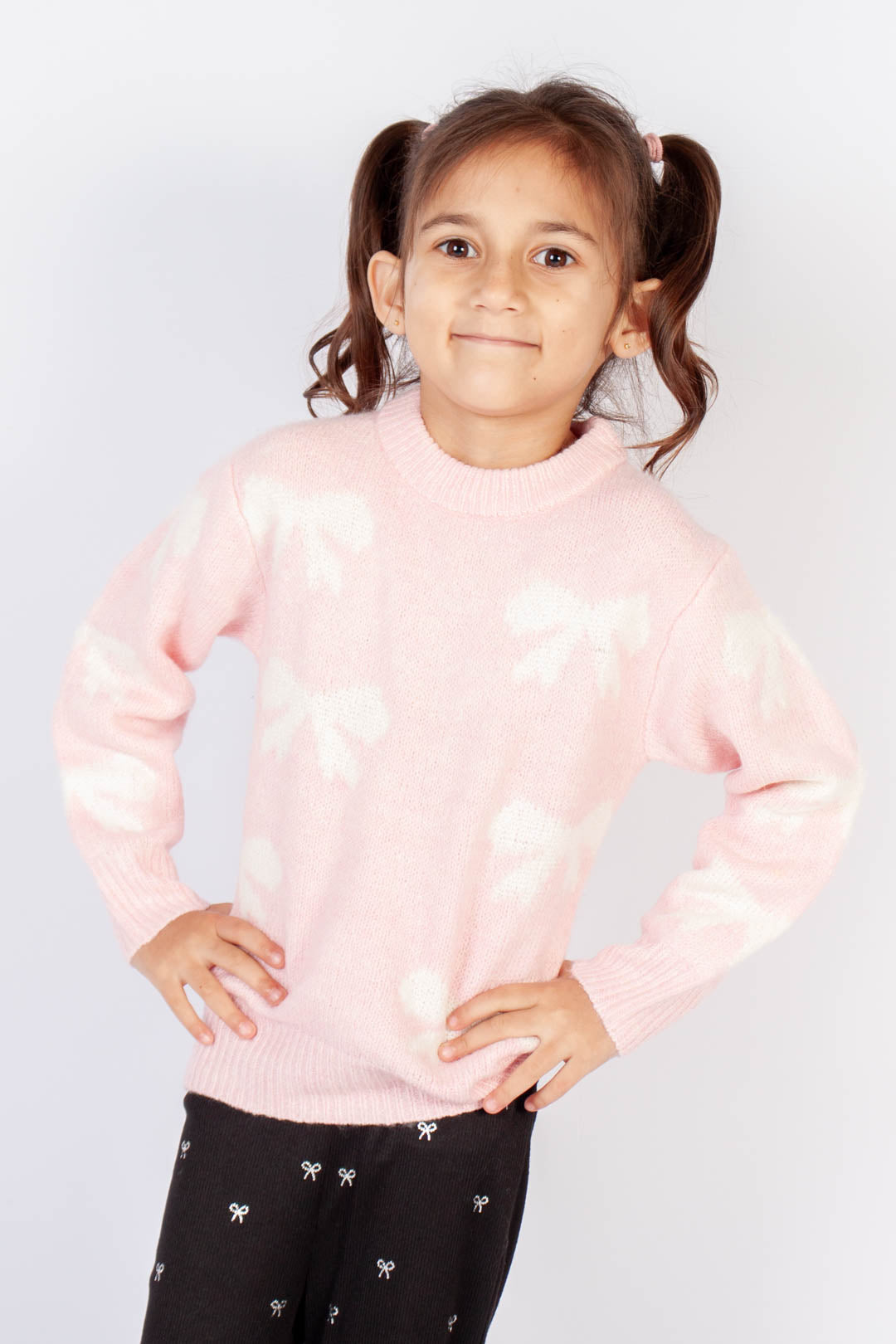 Crewneck Knit Top