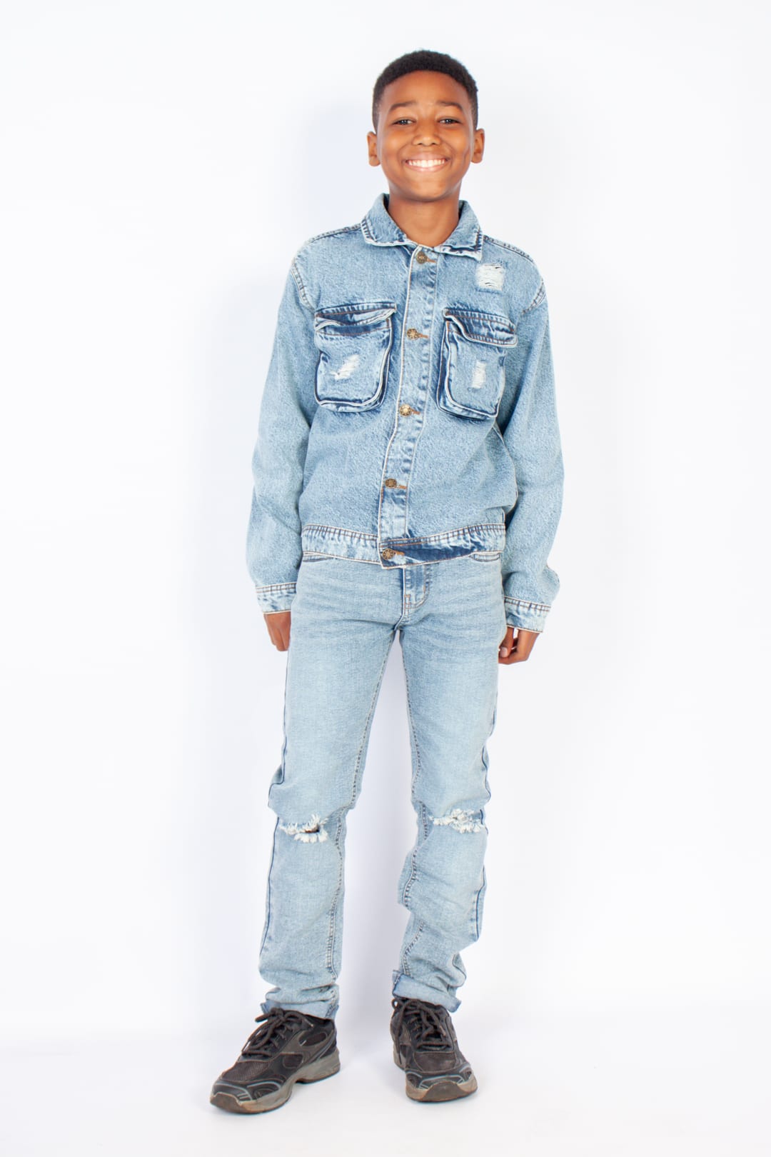 Cargo Denim Jacket
