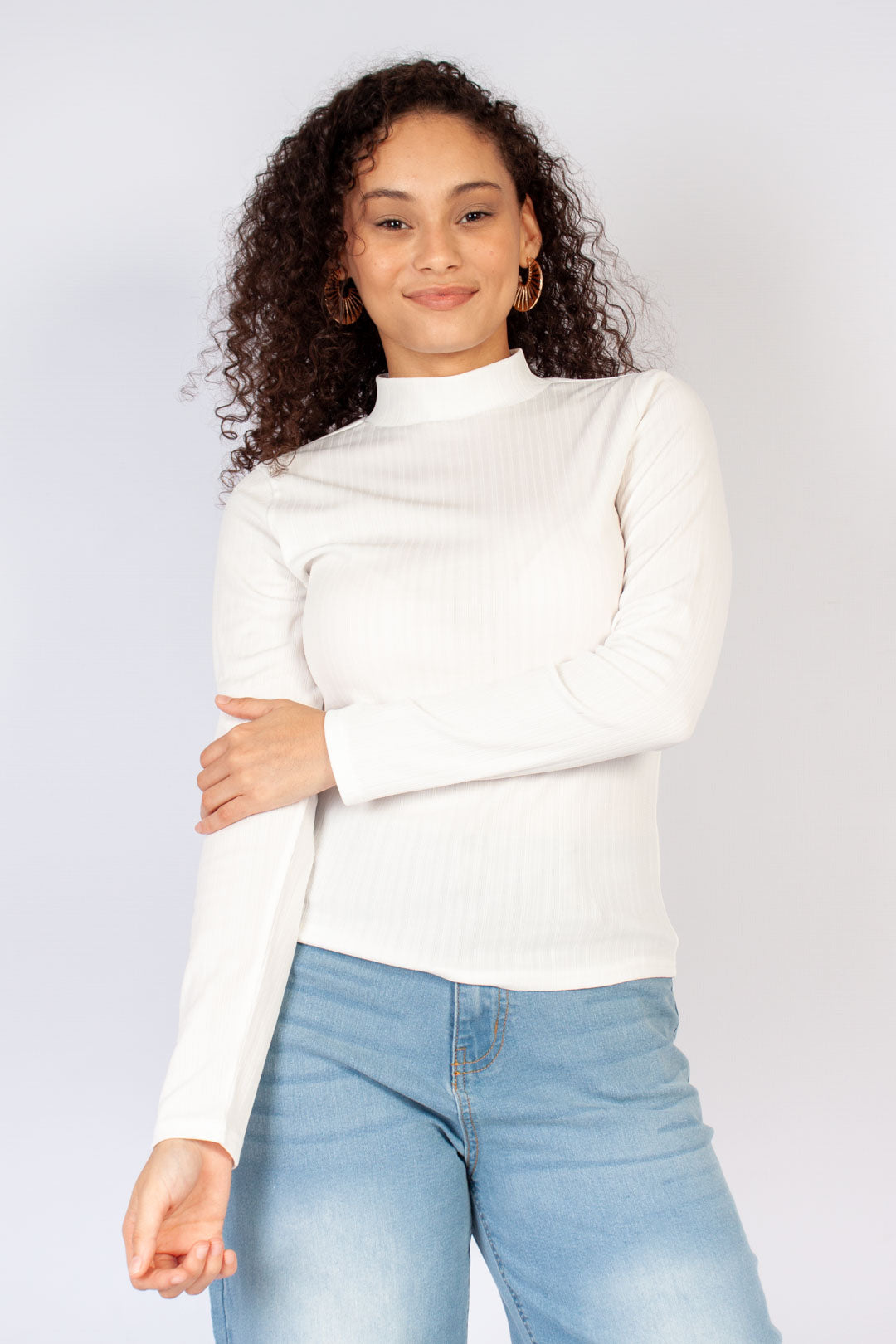 Long Sleeve Turtleneck Top