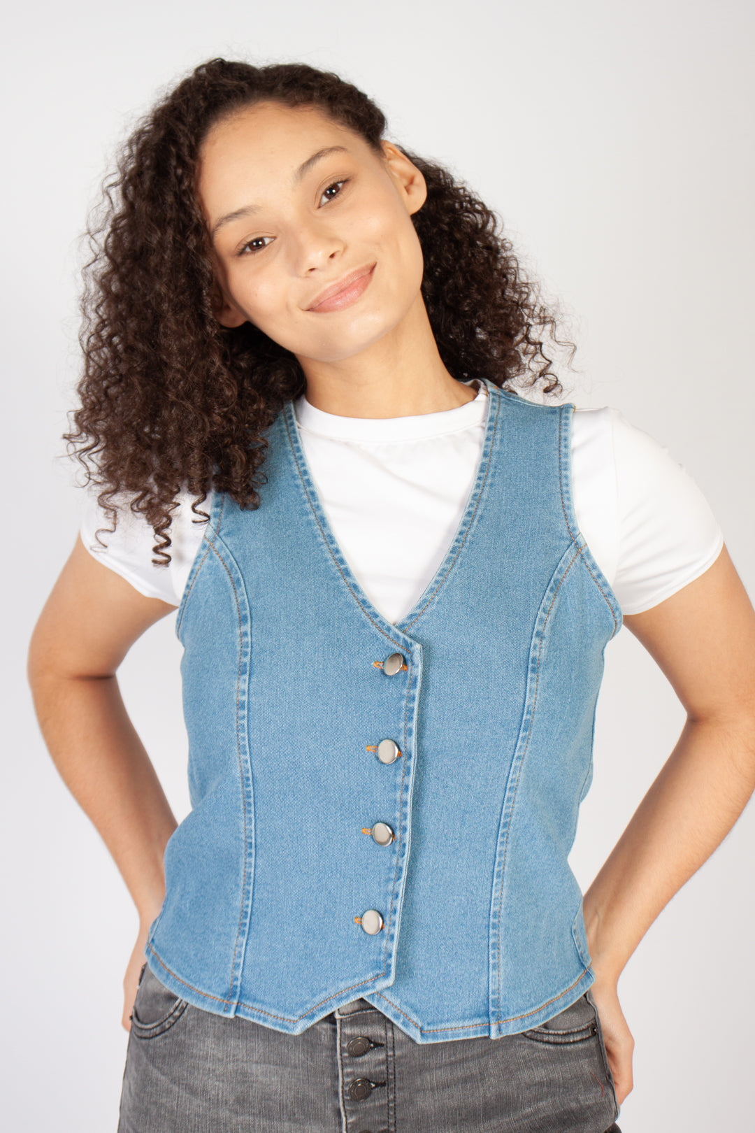Denim Waistcoat