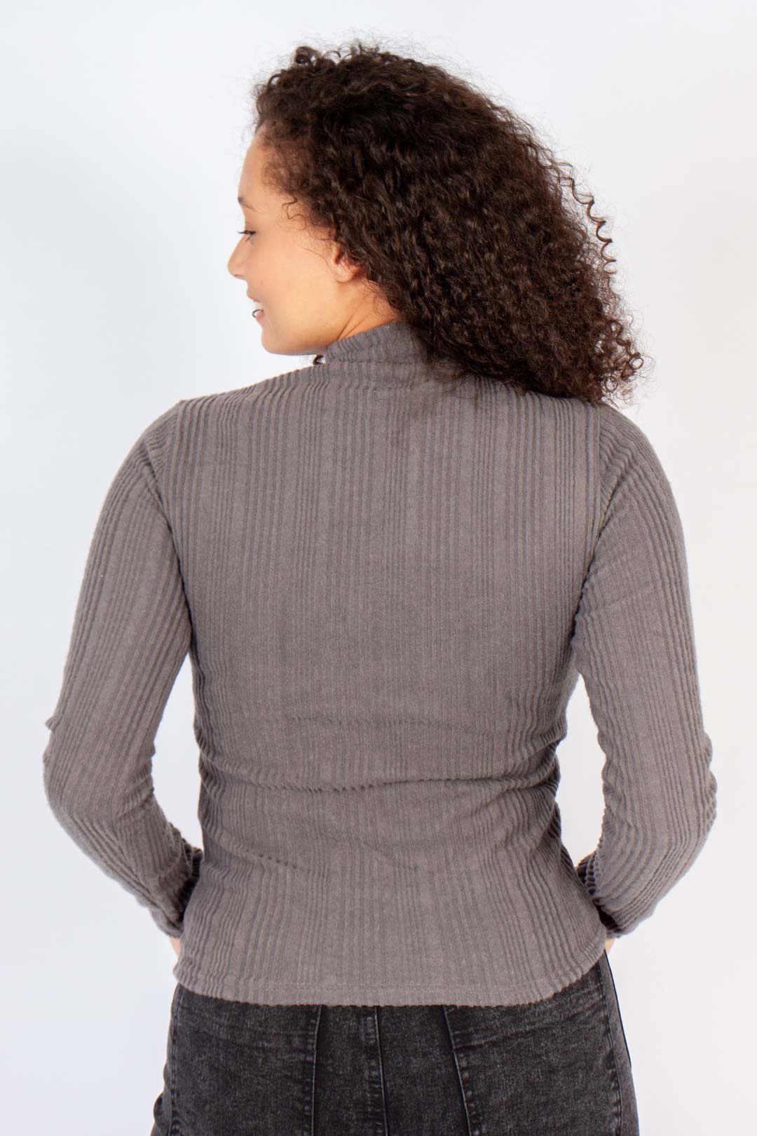 Rib Turtleneck