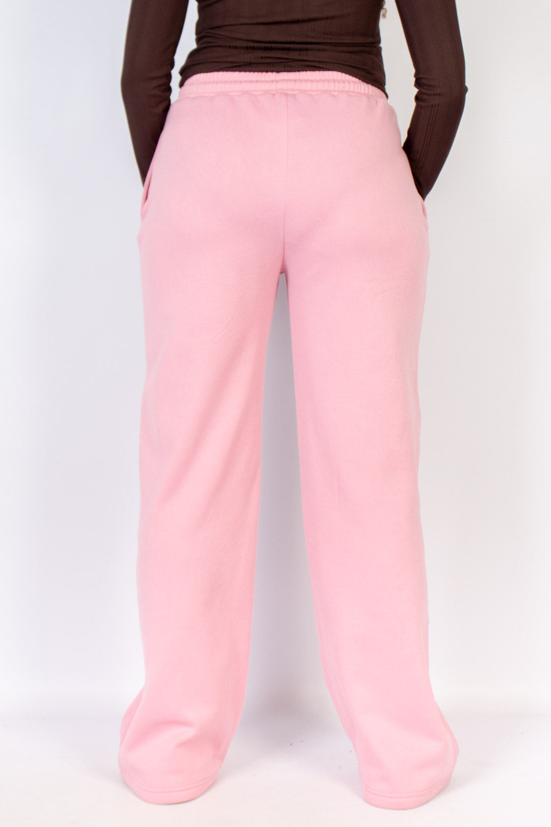 Wideleg Fleece Pants