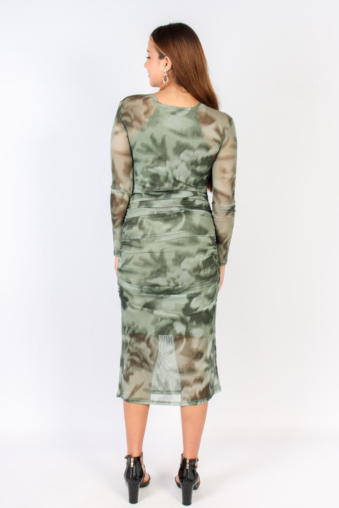 Mesh Maxi Dress