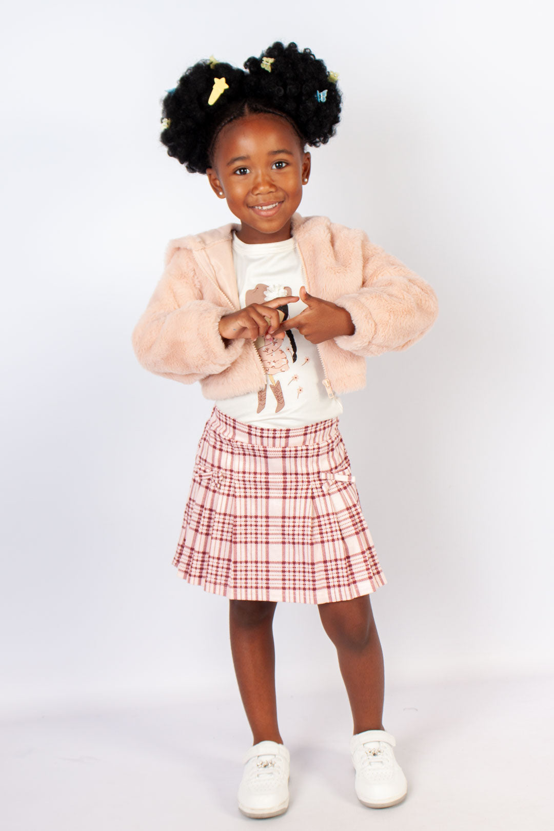Pleated Skort