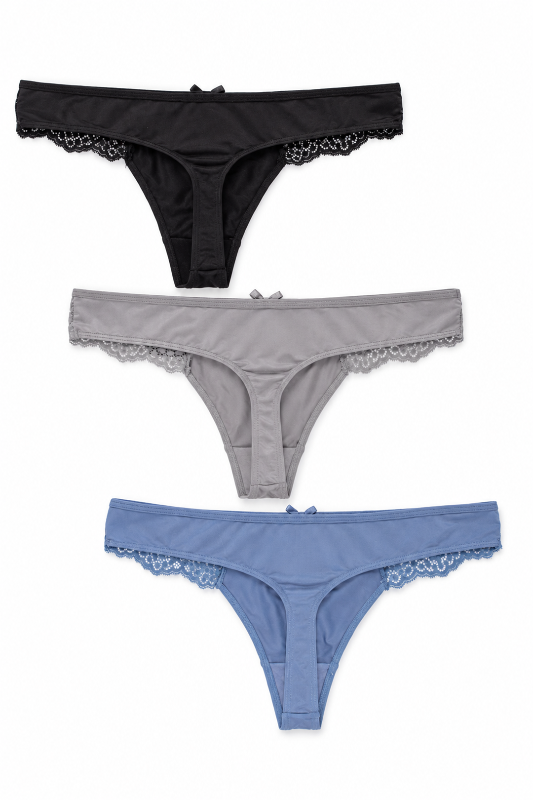 3 Pack Lace Boyleg