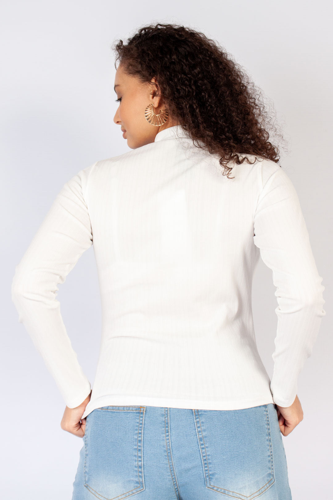 Long Sleeve Turtleneck Top
