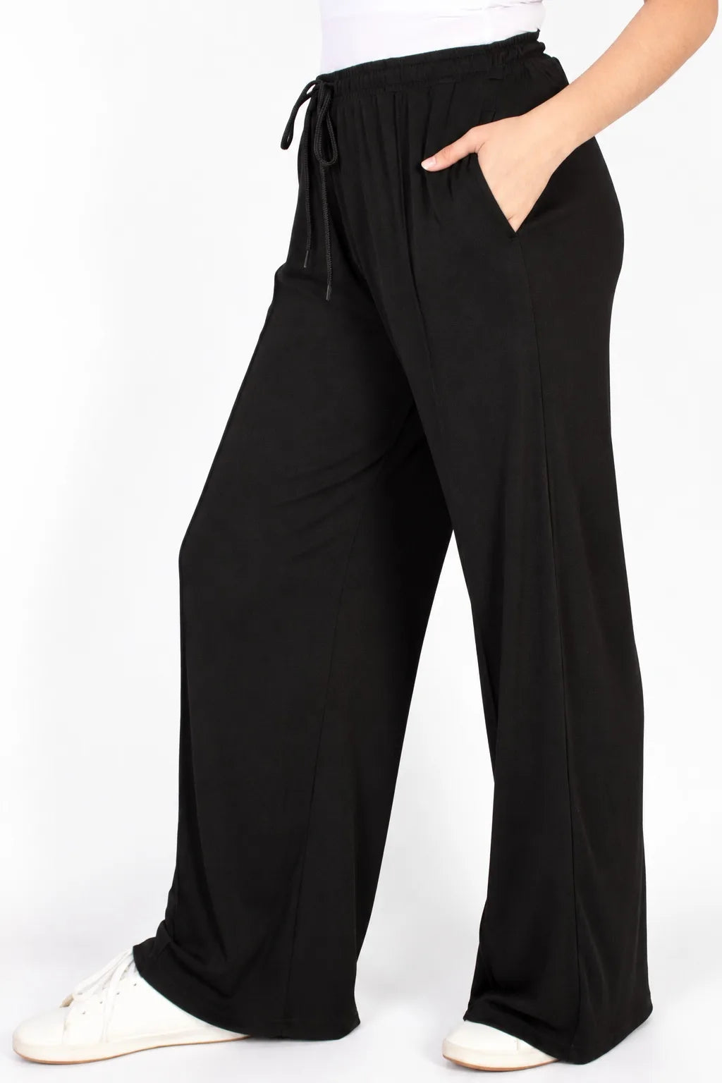 lds black pintuck wideleg