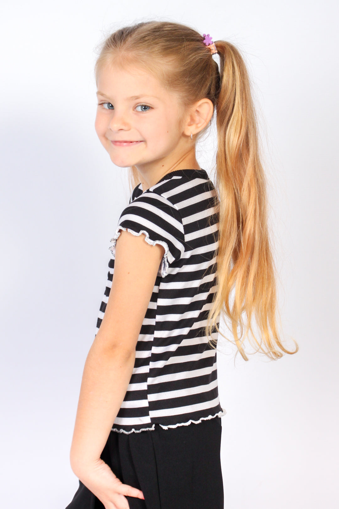 Fitted Ribbed T-Shirt