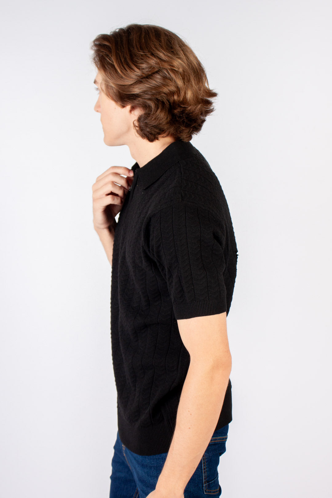 Knit Zip Golfer