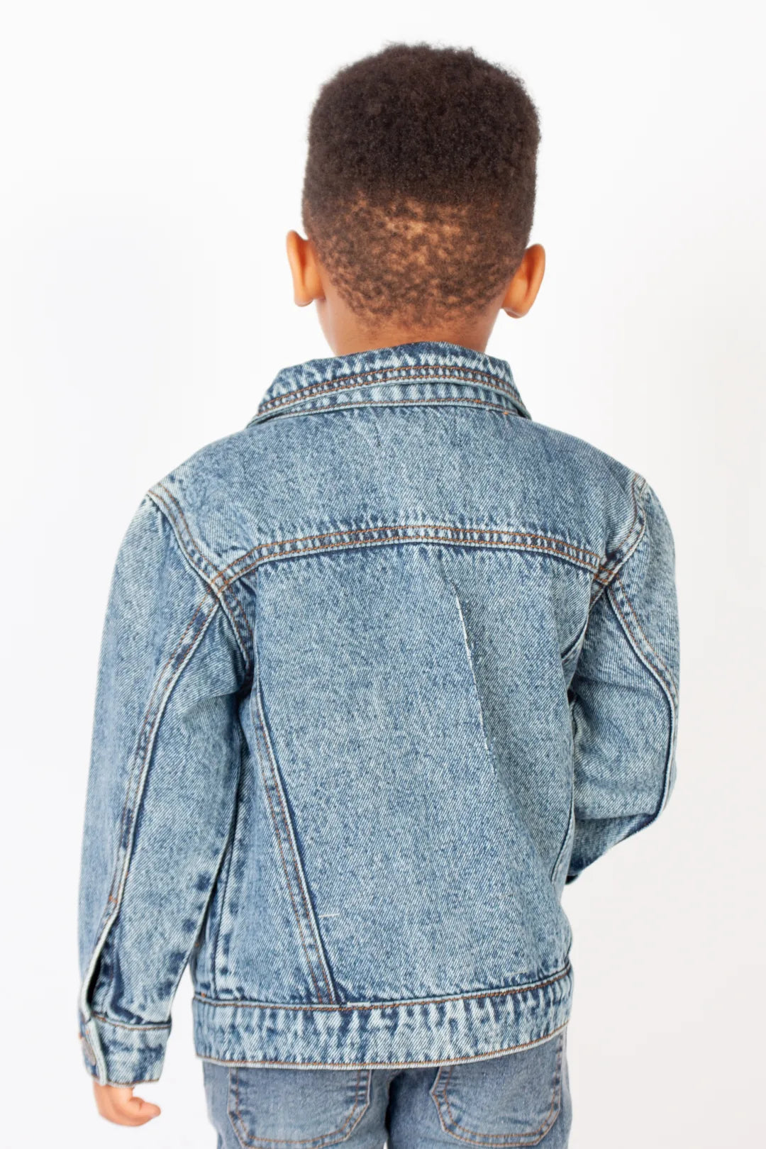 Graphic Denim Jacket