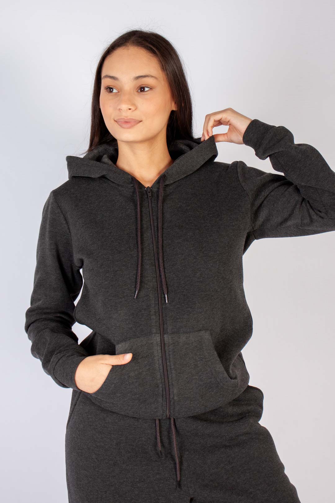 Zip Thru Hoody