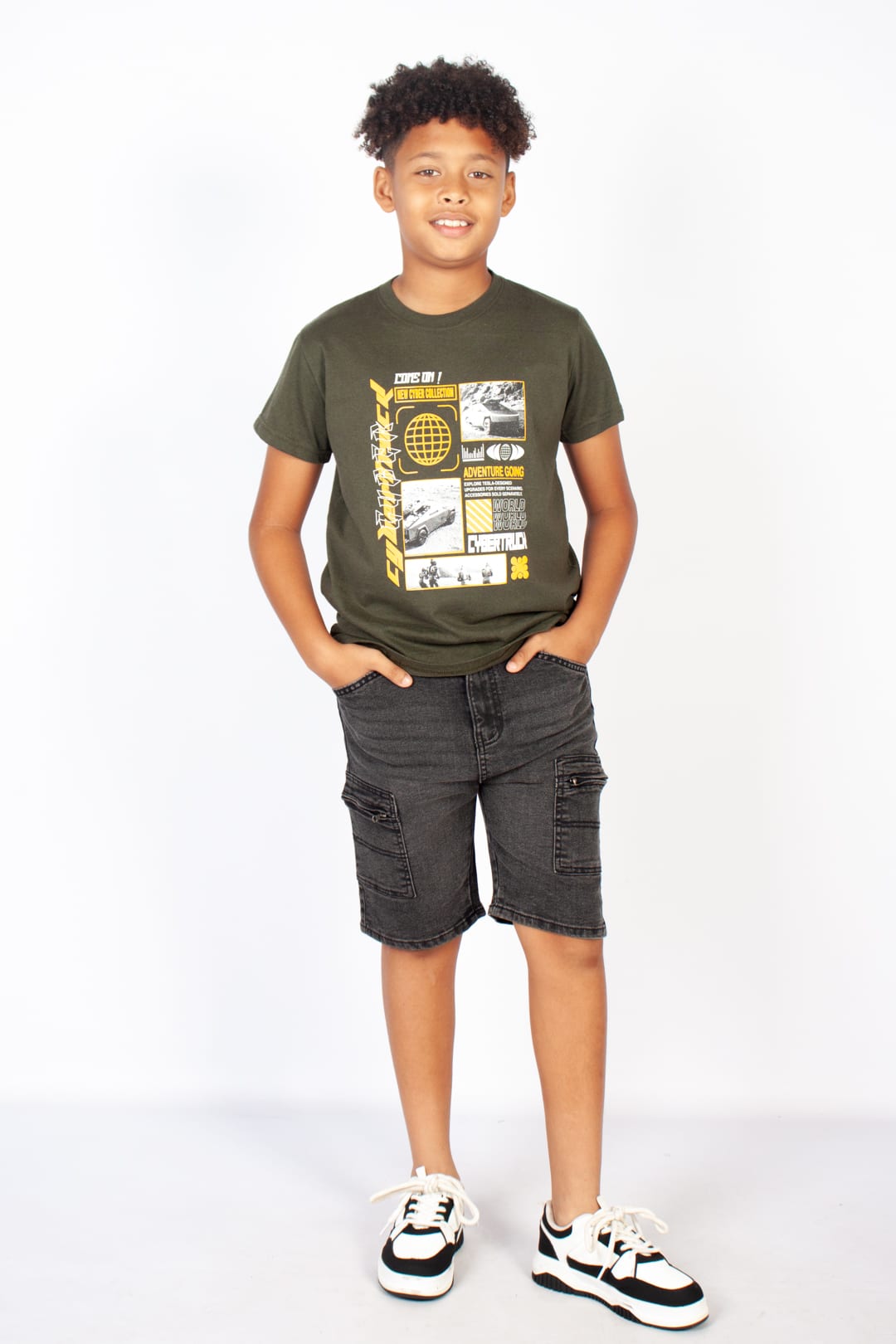 Baggy Denim Short