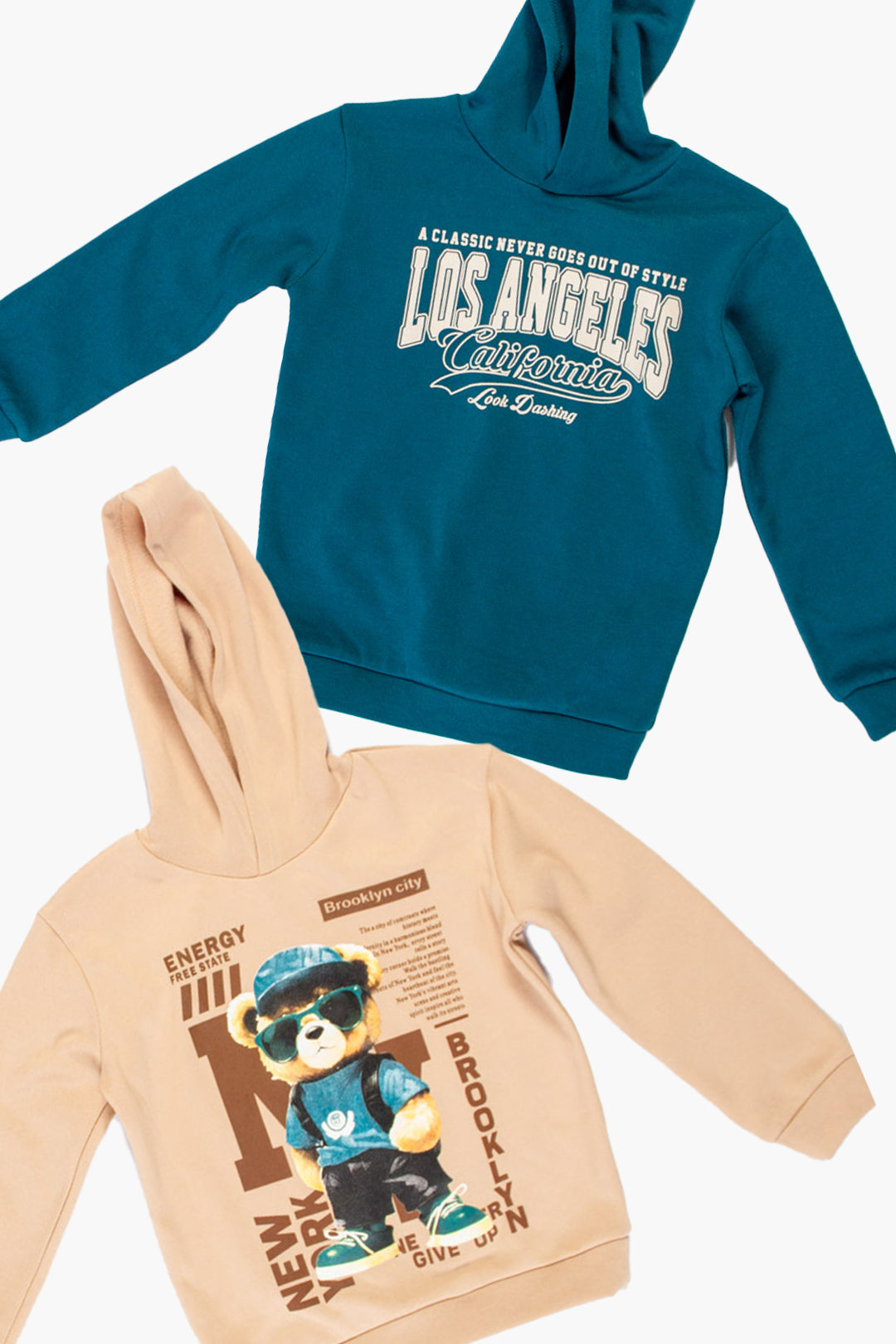 2 Pack Graphic Hoodies