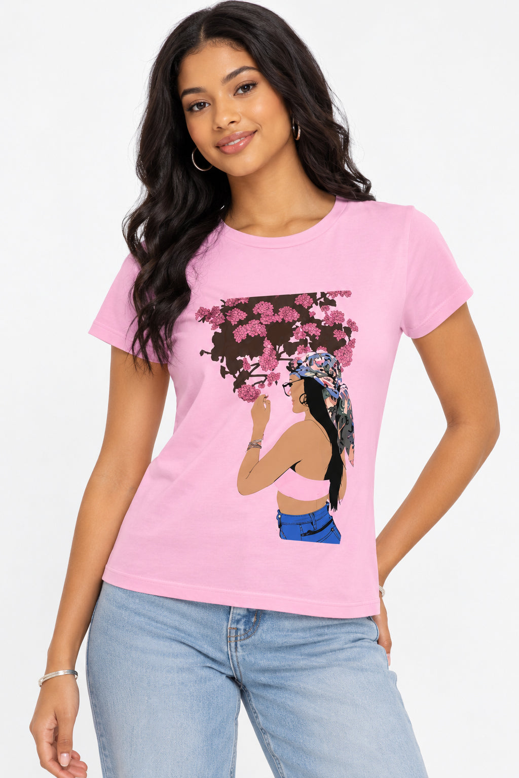 Fitted Graphic T-Shirt