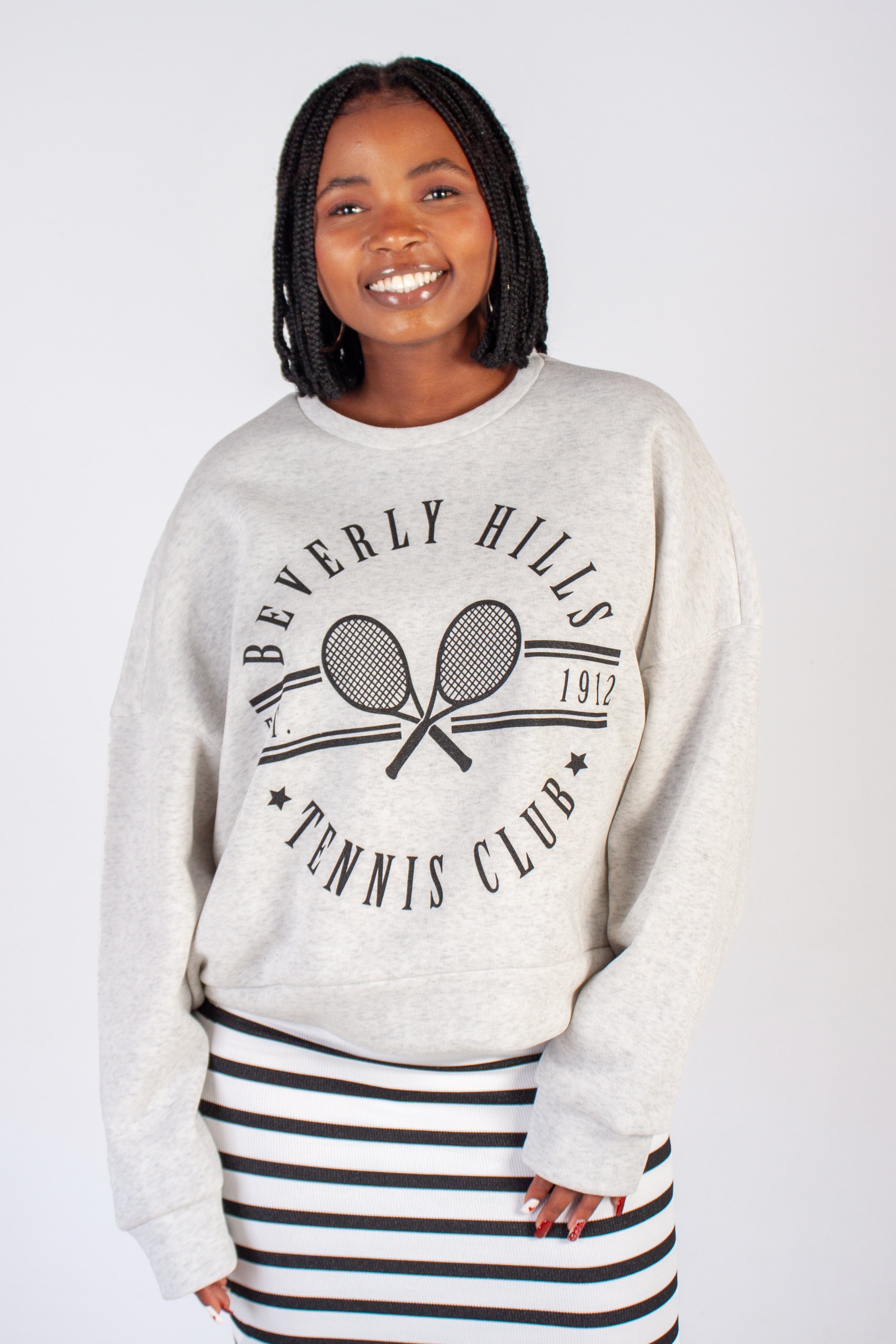 Graphic Oversized Sweater