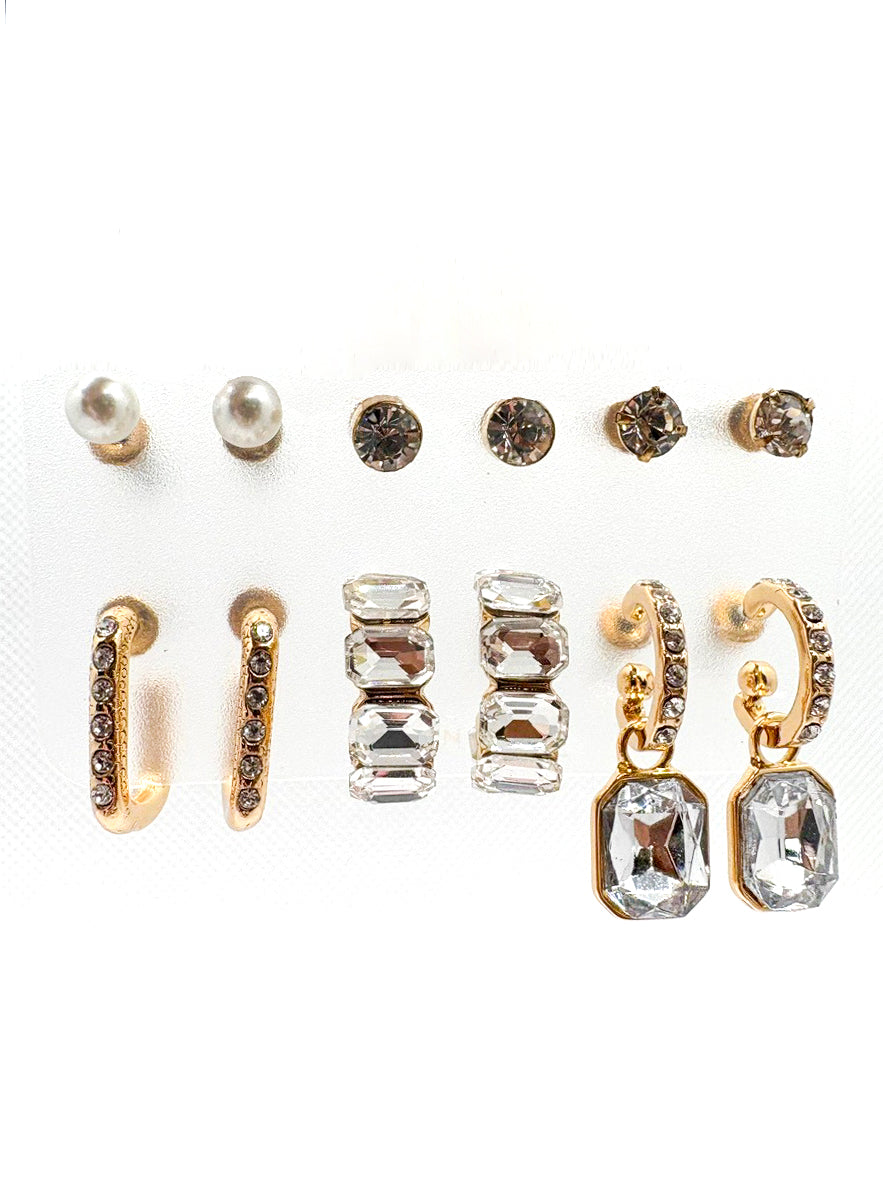 6 Pack Earring