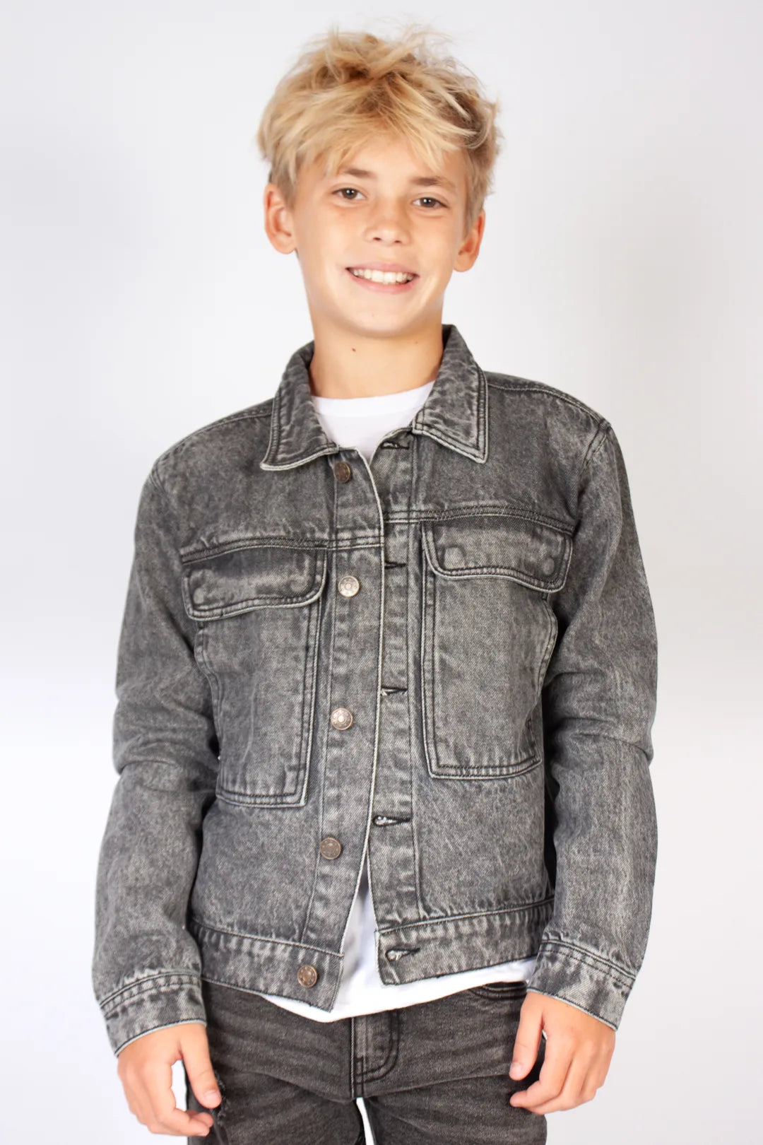 Cargo Denim Jacket