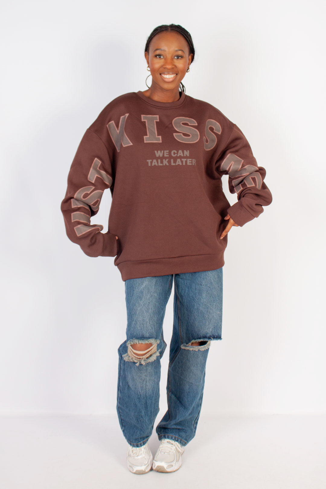 Oversized Crewneck Sweater