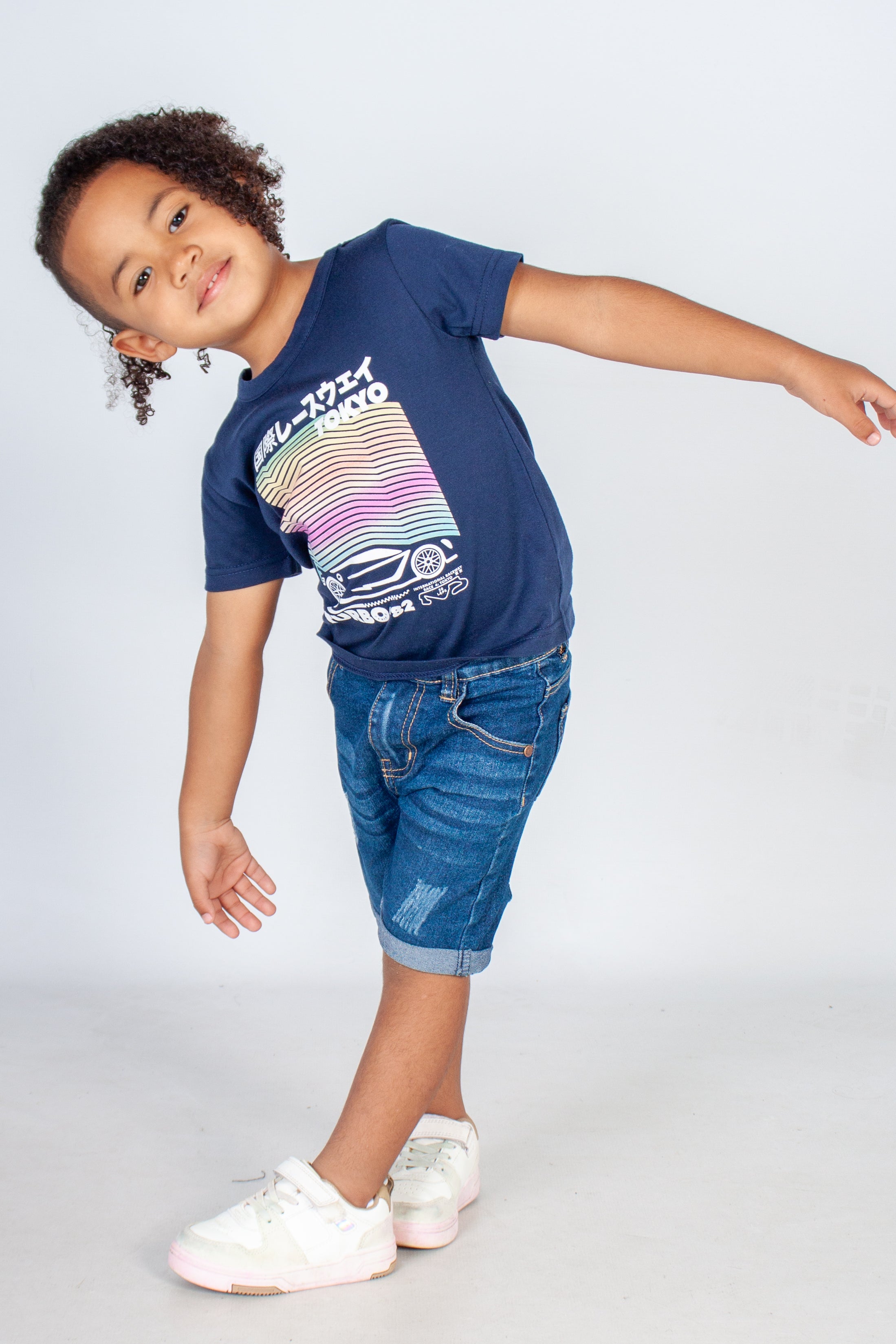 Graphic "Turbo 82" T-Shirt