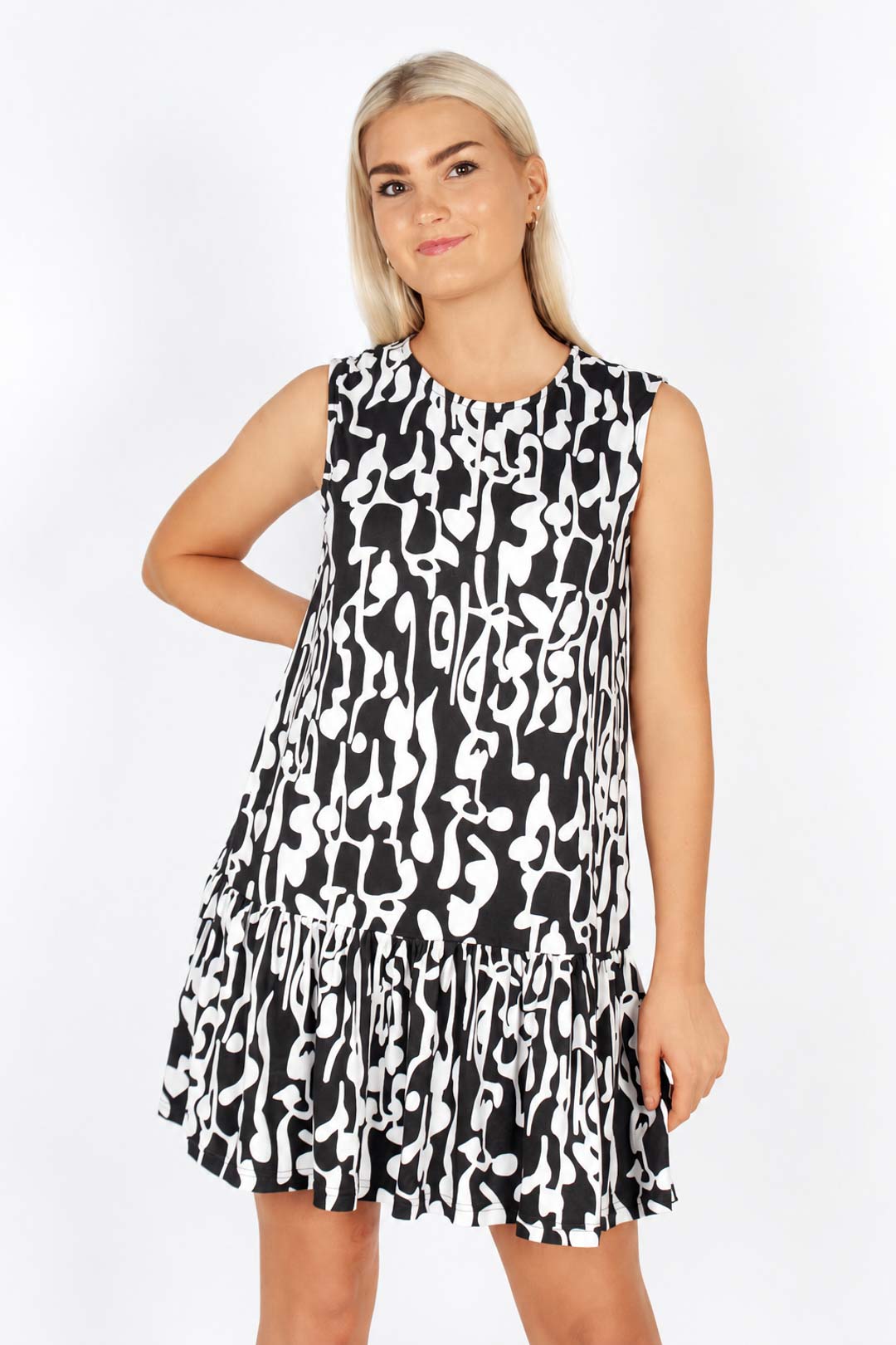 Drop Waist Mini Dress