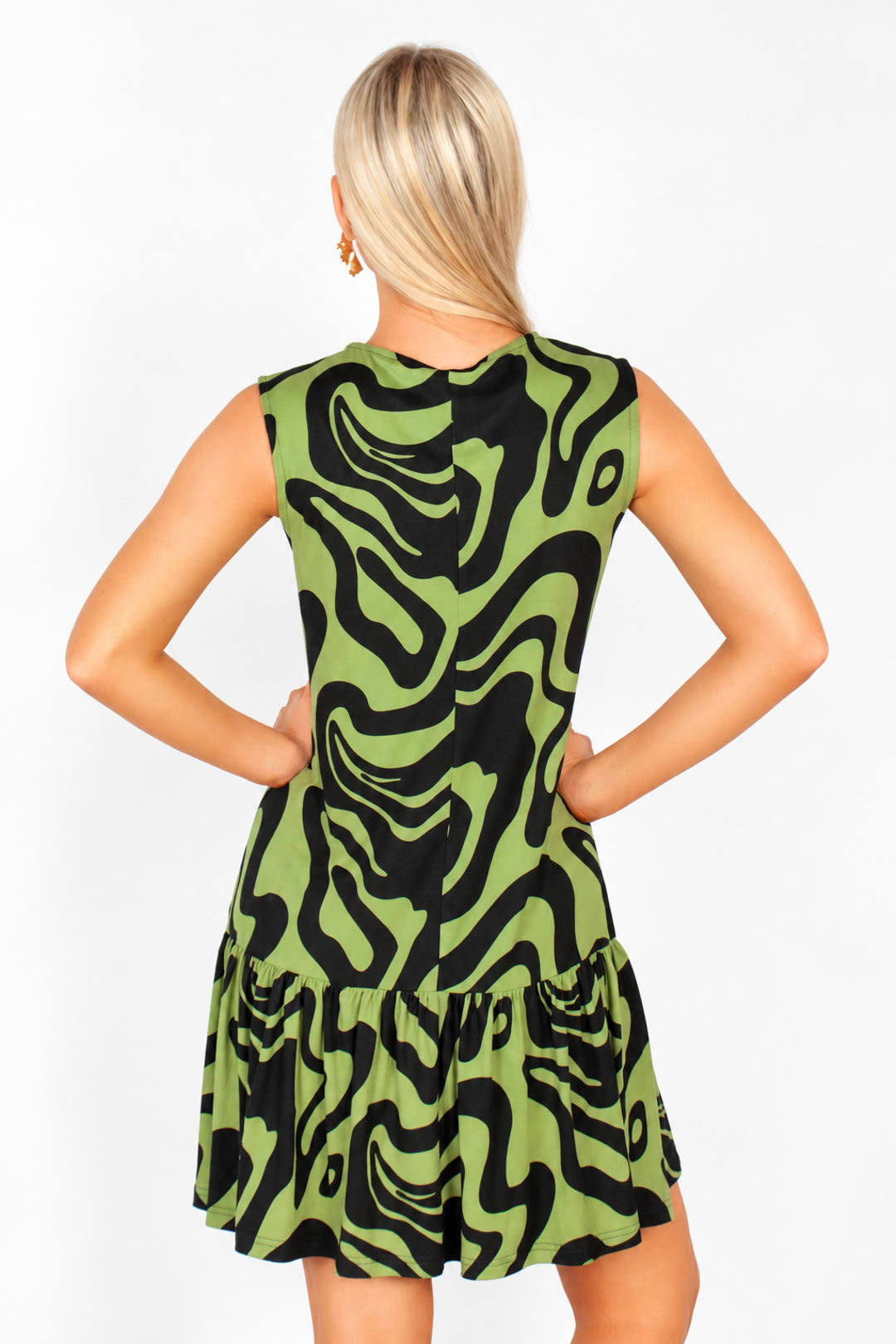 Drop Waist Mini Dress