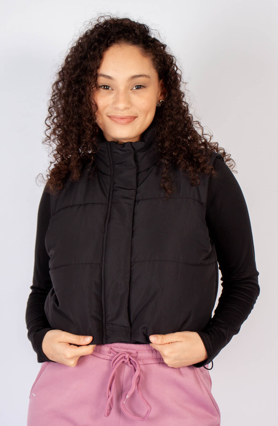 Cropped Puffer Jacket